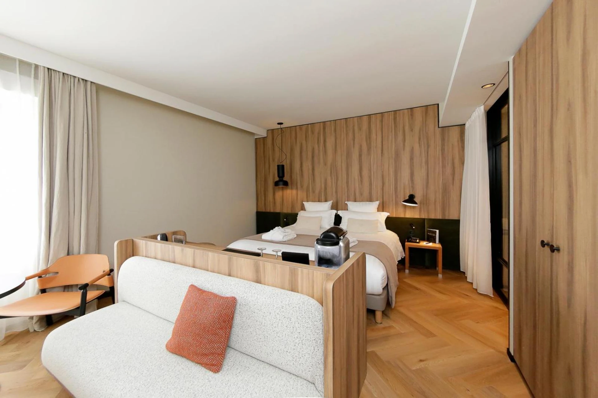 Chambre disponible pour un séminaire d'entreprise à Le Richebourg Hôtel, Restaurant & Spa - Vosne-Romanée