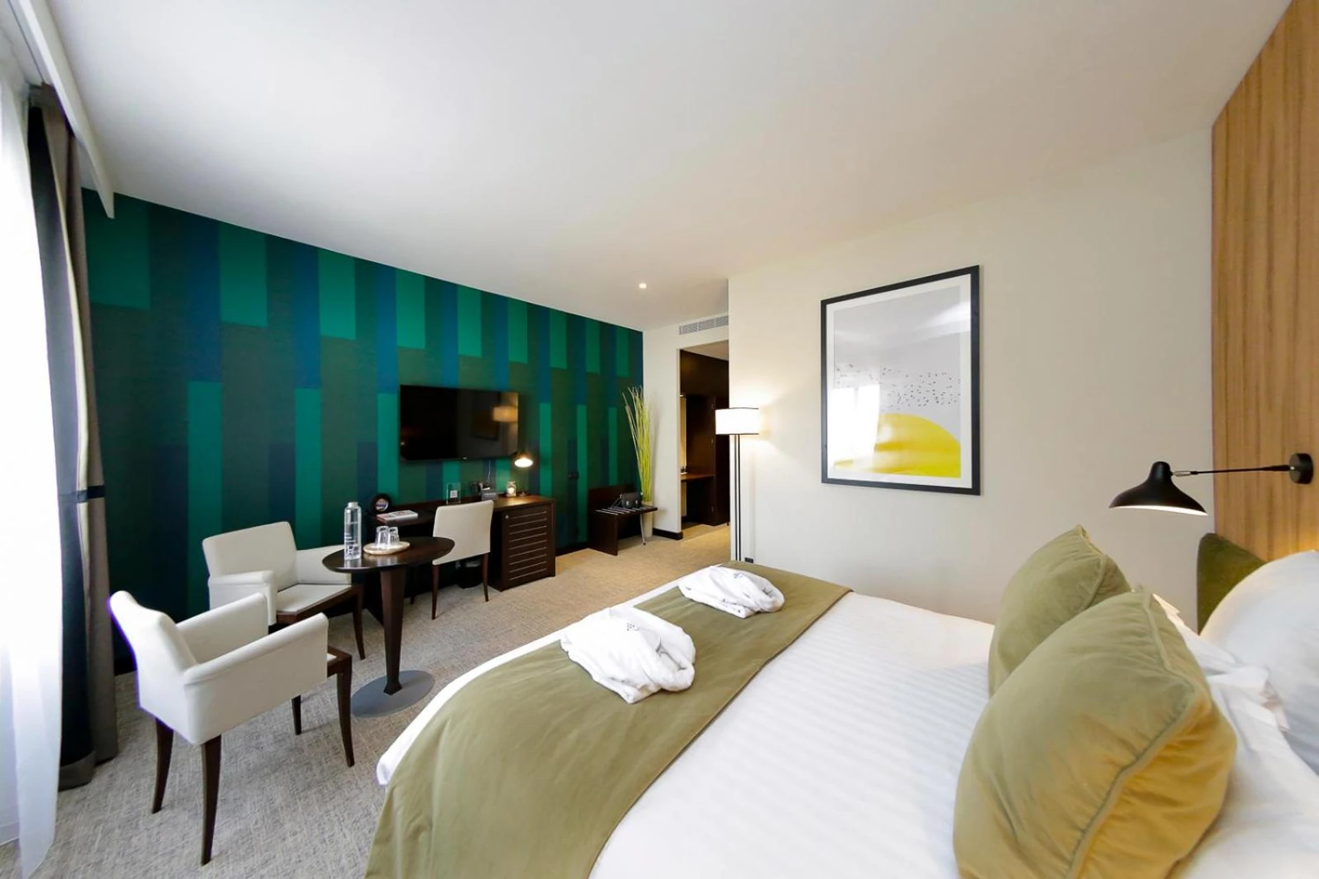 Magnifique chambre pour un séminaire d'entreprise à Le Richebourg Hôtel, Restaurant & Spa - Vosne-Romanée