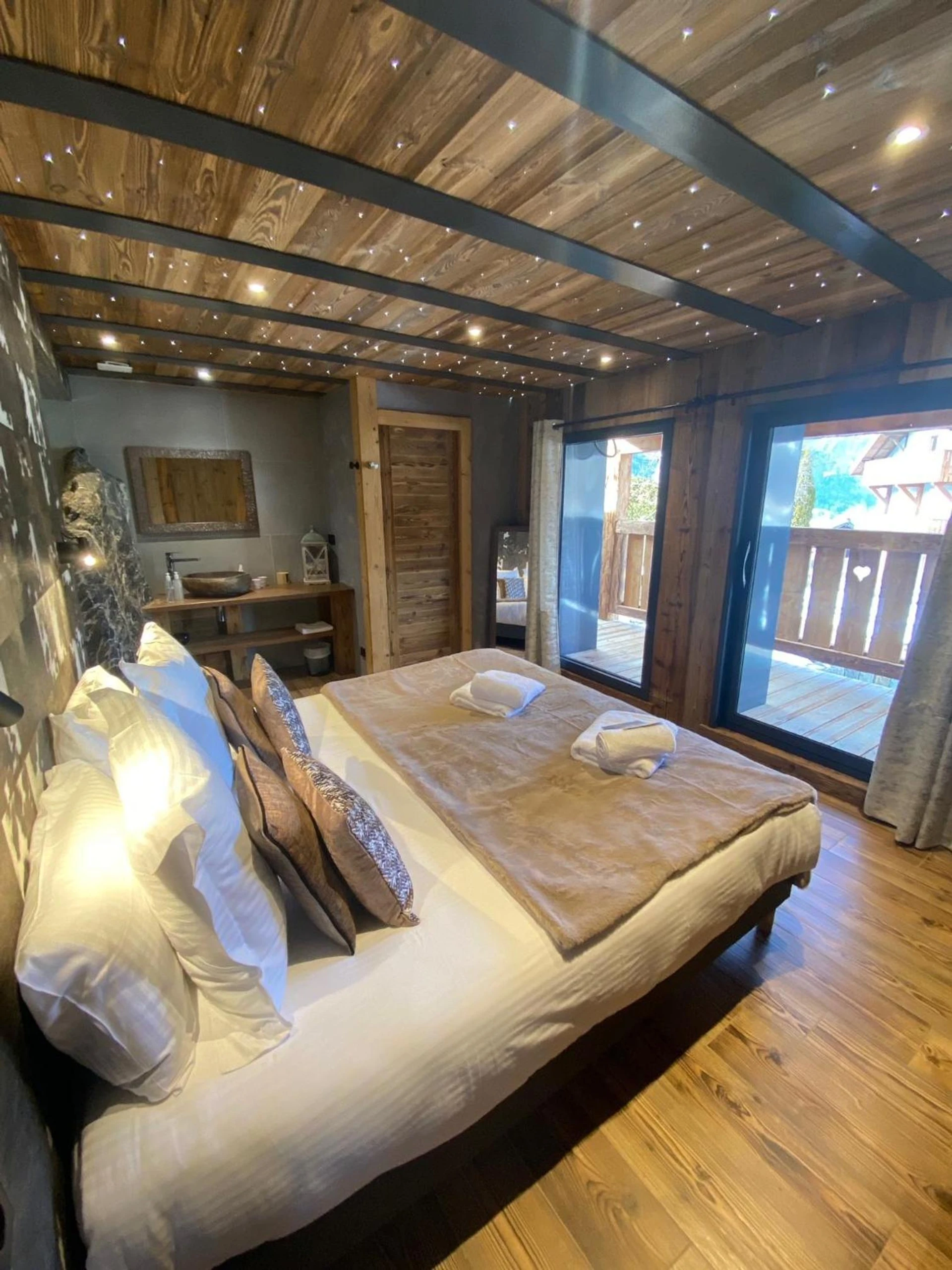 Chambre disponible pour un séminaire d'entreprise à Les Mazots des Fées - Morzine