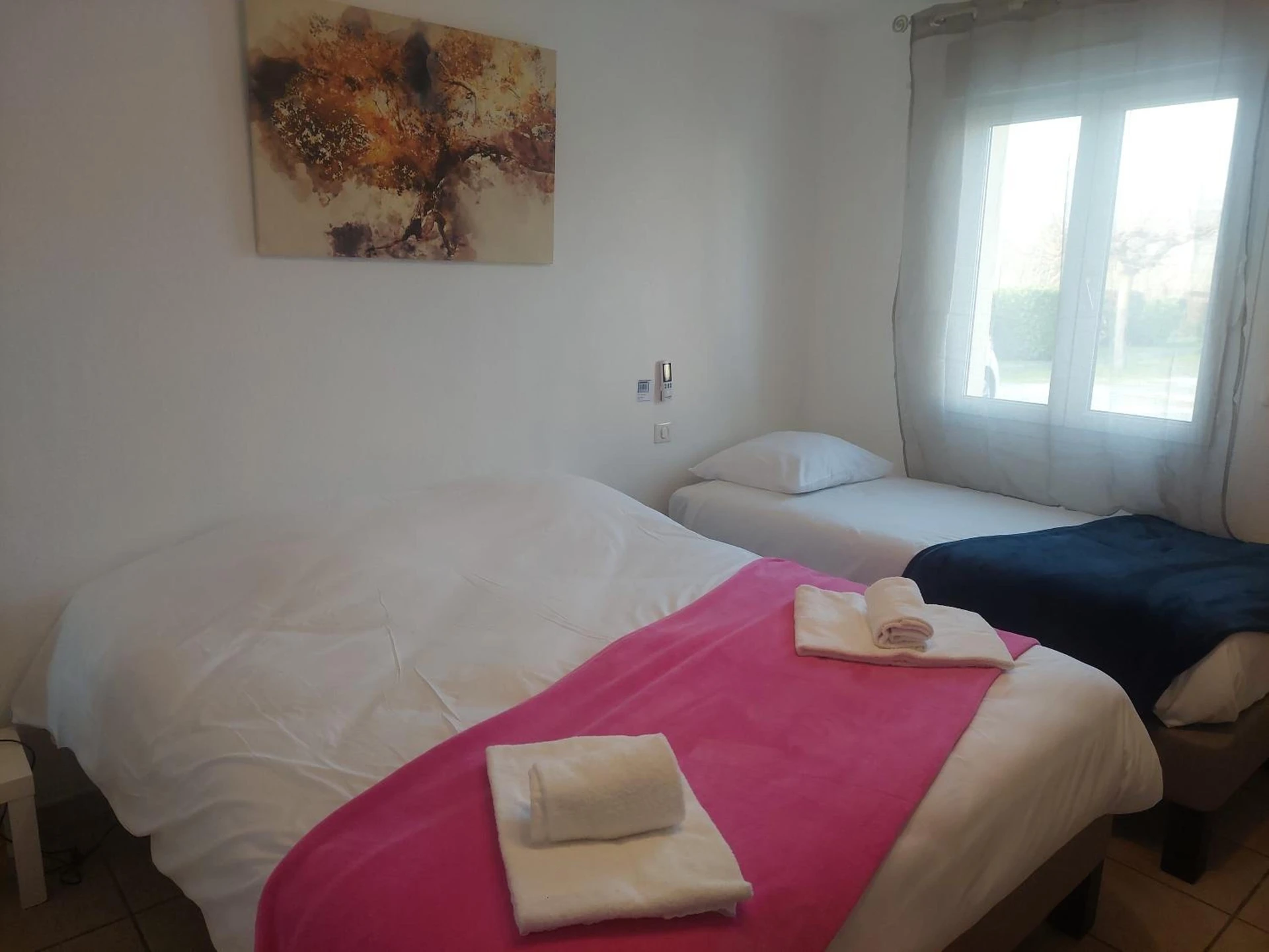 Chambre disponible pour un séminaire d'entreprise à Logis hôtel restaurant Le clos saint loup - Bram