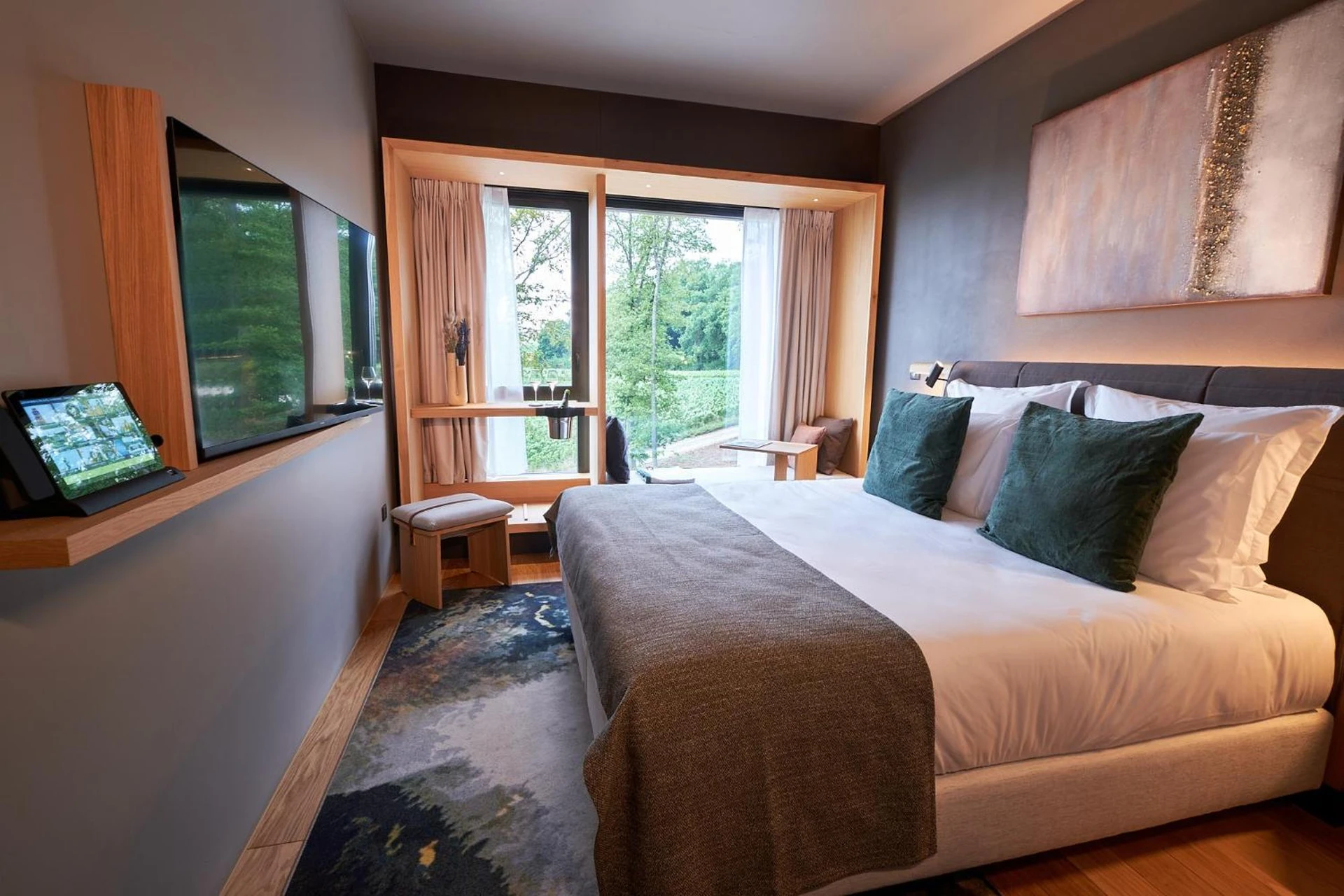 Chambre disponible pour un séminaire d'entreprise à LOISIUM Wine & Spa Hotel Champagne - Mutigny