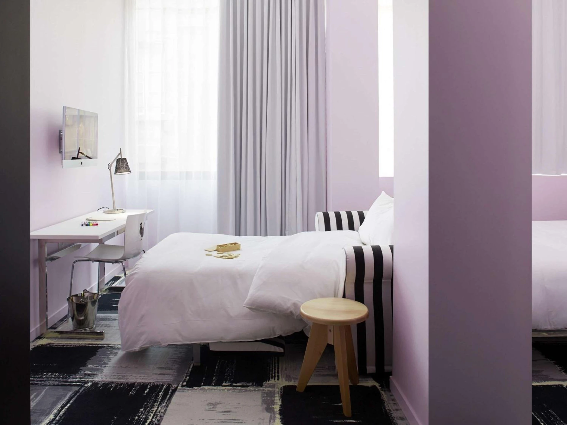 Chambre à Mama Shelter Bordeaux Centre - Organiser un séminaire d'entreprise à Bordeaux