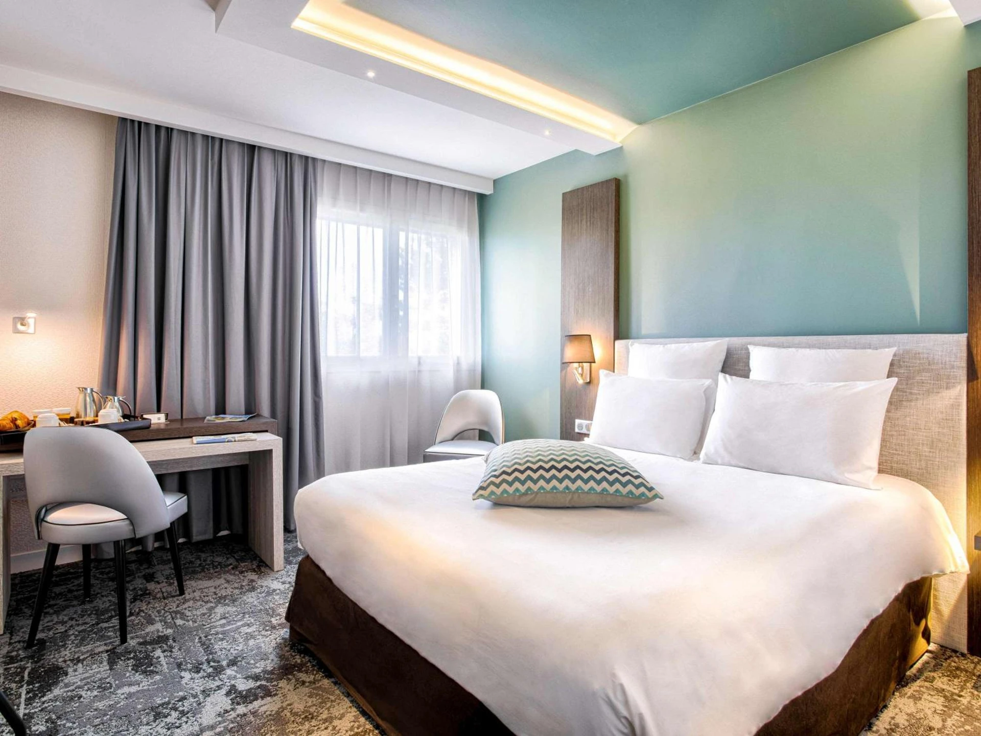 Chambre disponible pour un séminaire d'entreprise à Mercure Cabourg Hôtel & Spa - Cabourg