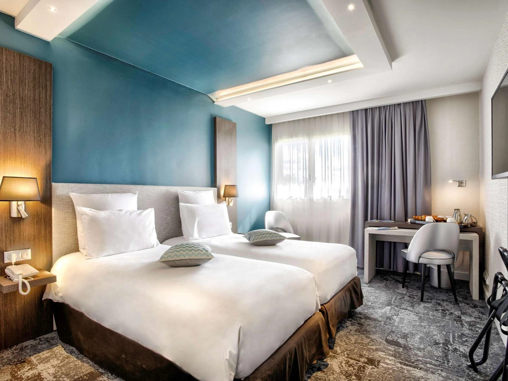Chambre disponible pour un séminaire d'entreprise à Mercure Cabourg Hôtel & Spa - Cabourg