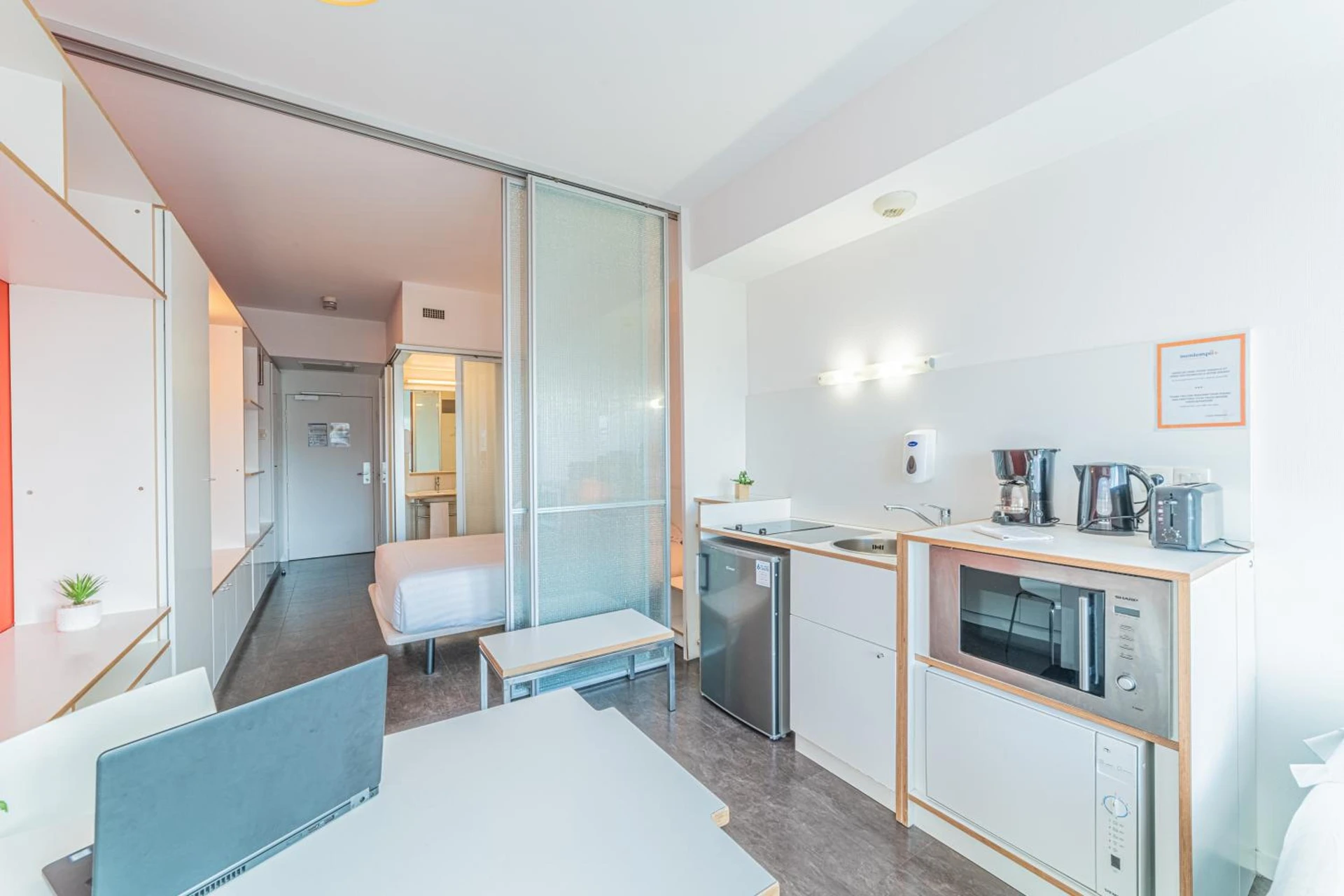 Magnifique chambre pour un séminaire d'entreprise à Residence Montempo Lyon Cite Internationale - Lyon