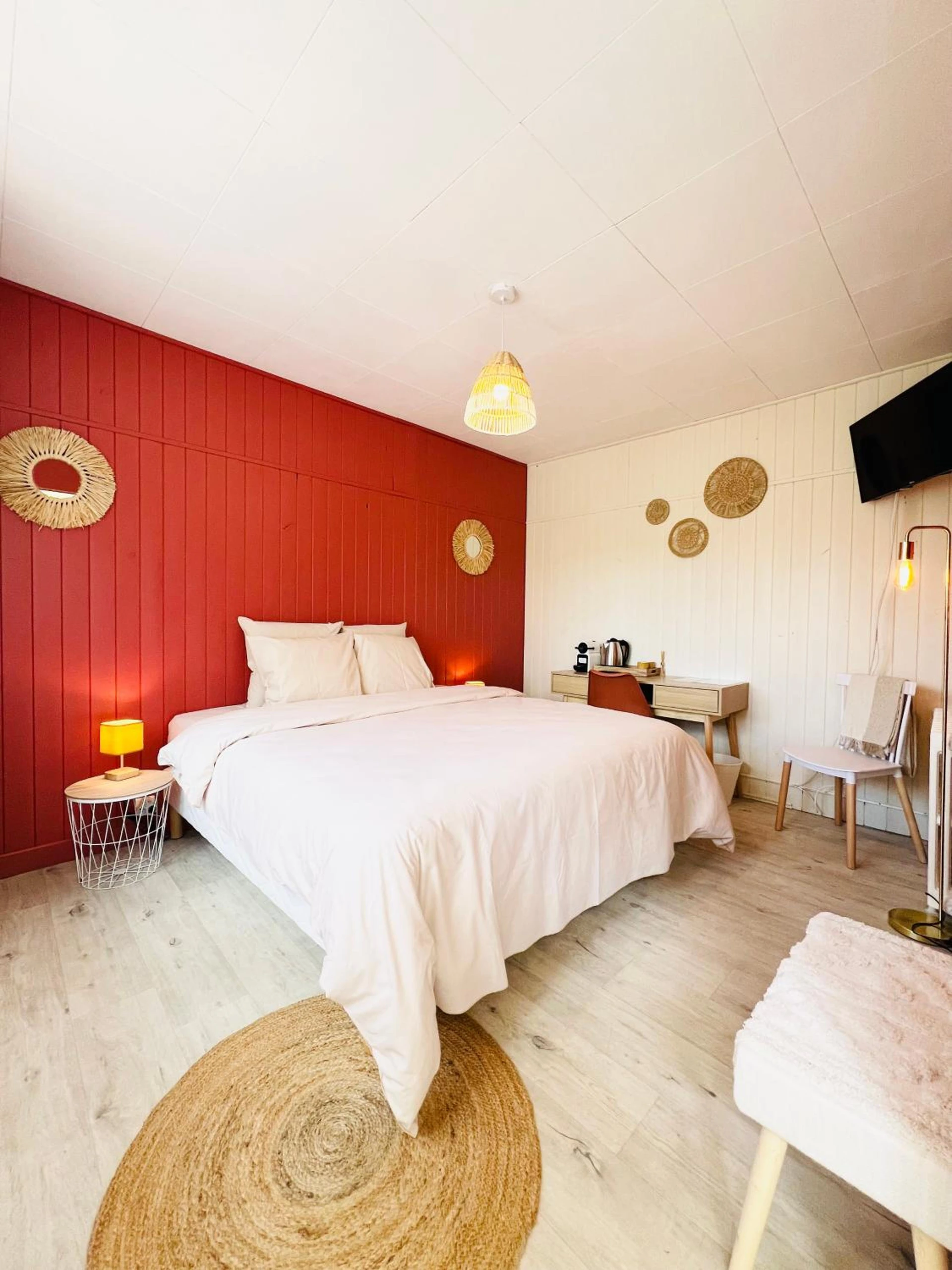 Chambre disponible pour un séminaire d'entreprise à Motel Les Broussailles - Mesves-sur-Loire