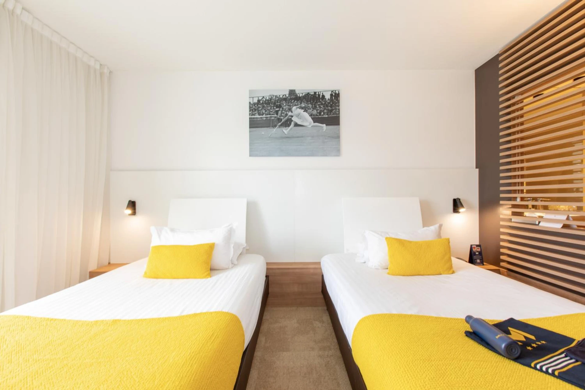 Chambre disponible pour un séminaire d'entreprise à Mouratoglou Hotel & Resort - Biot