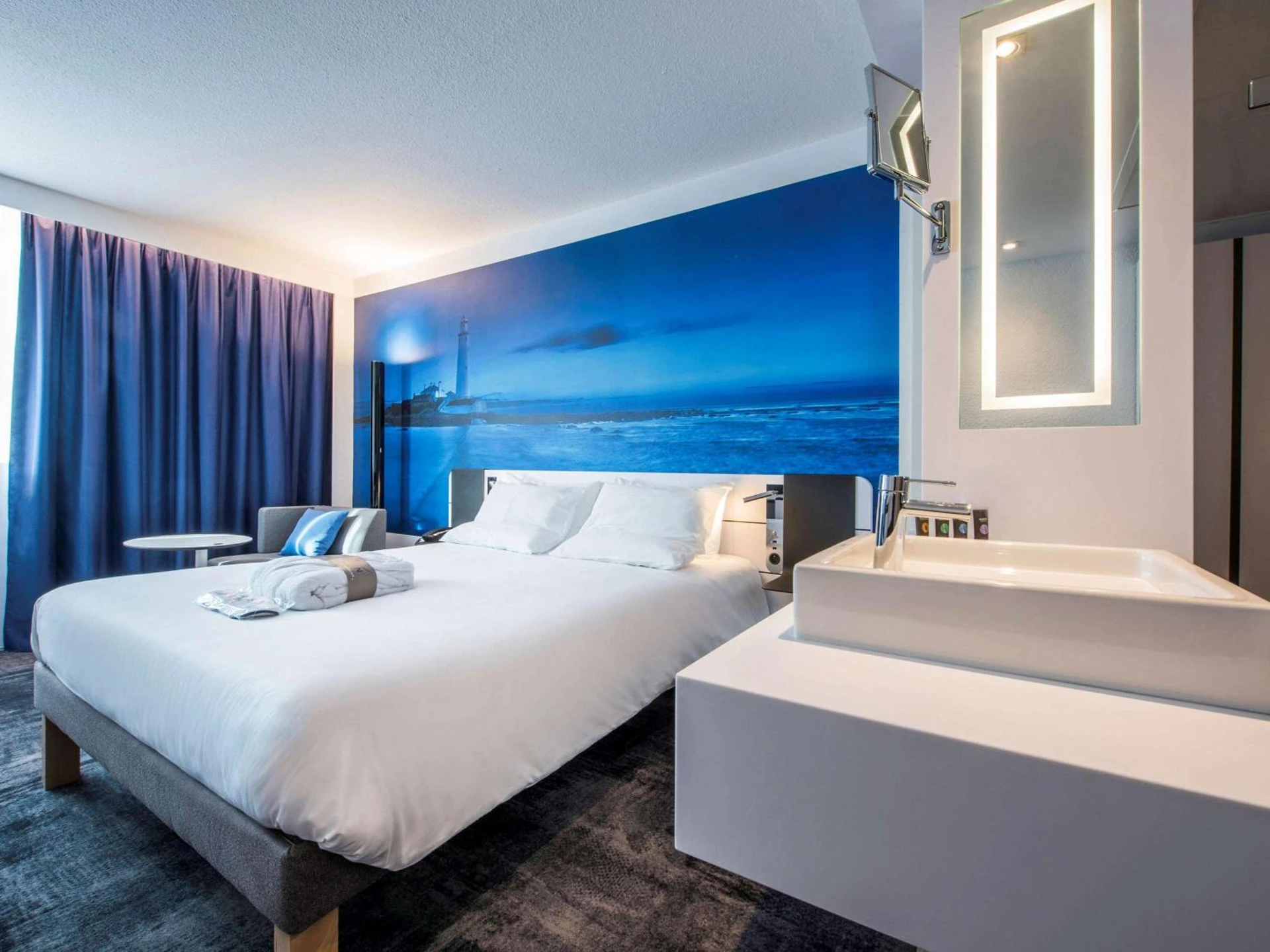 Chambre disponible pour un séminaire d'entreprise à Novotel Rennes Alma - Rennes