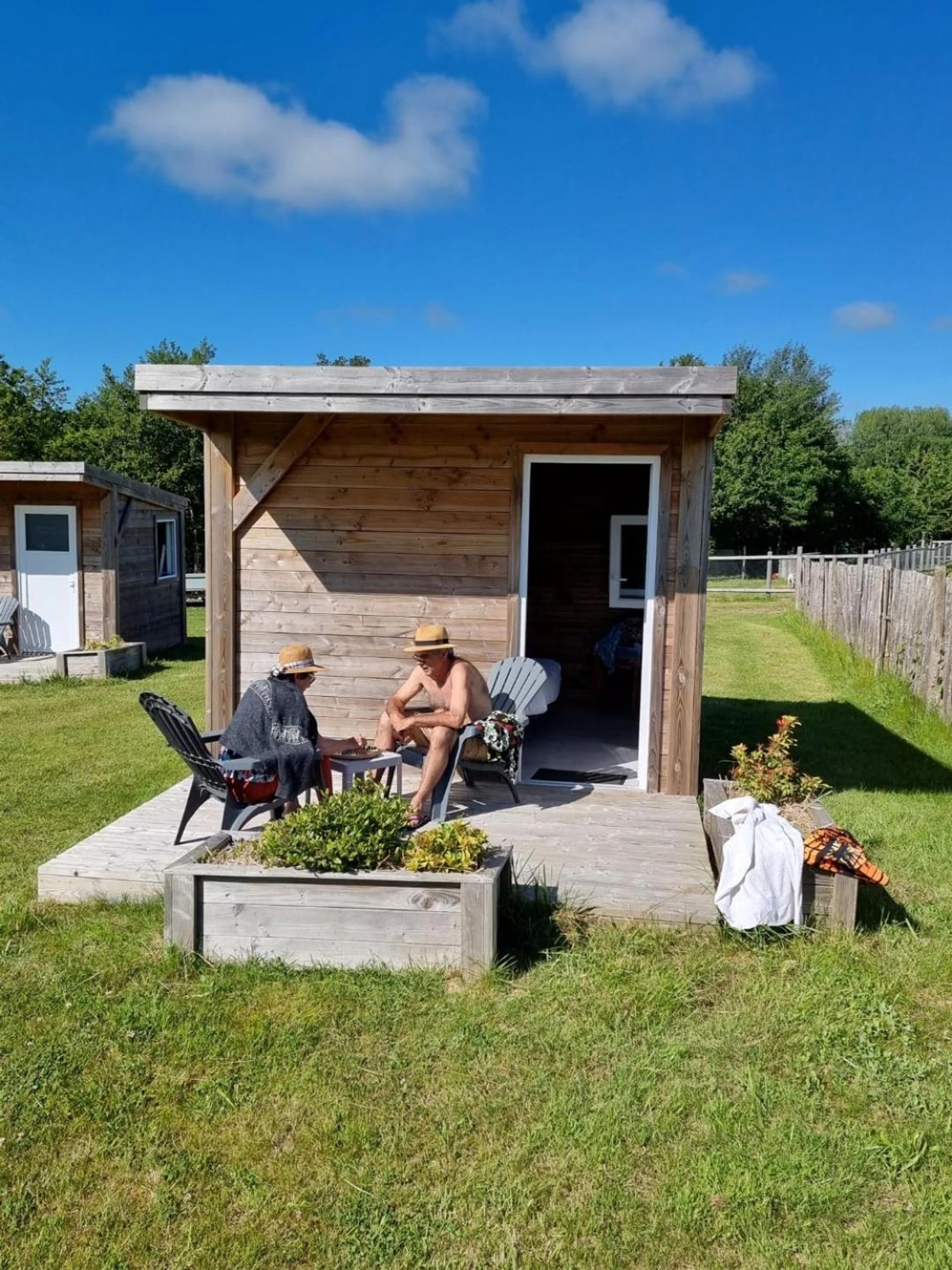 Ambiance de travail pour séminaire d'entreprise à O2 Camping - Longueville