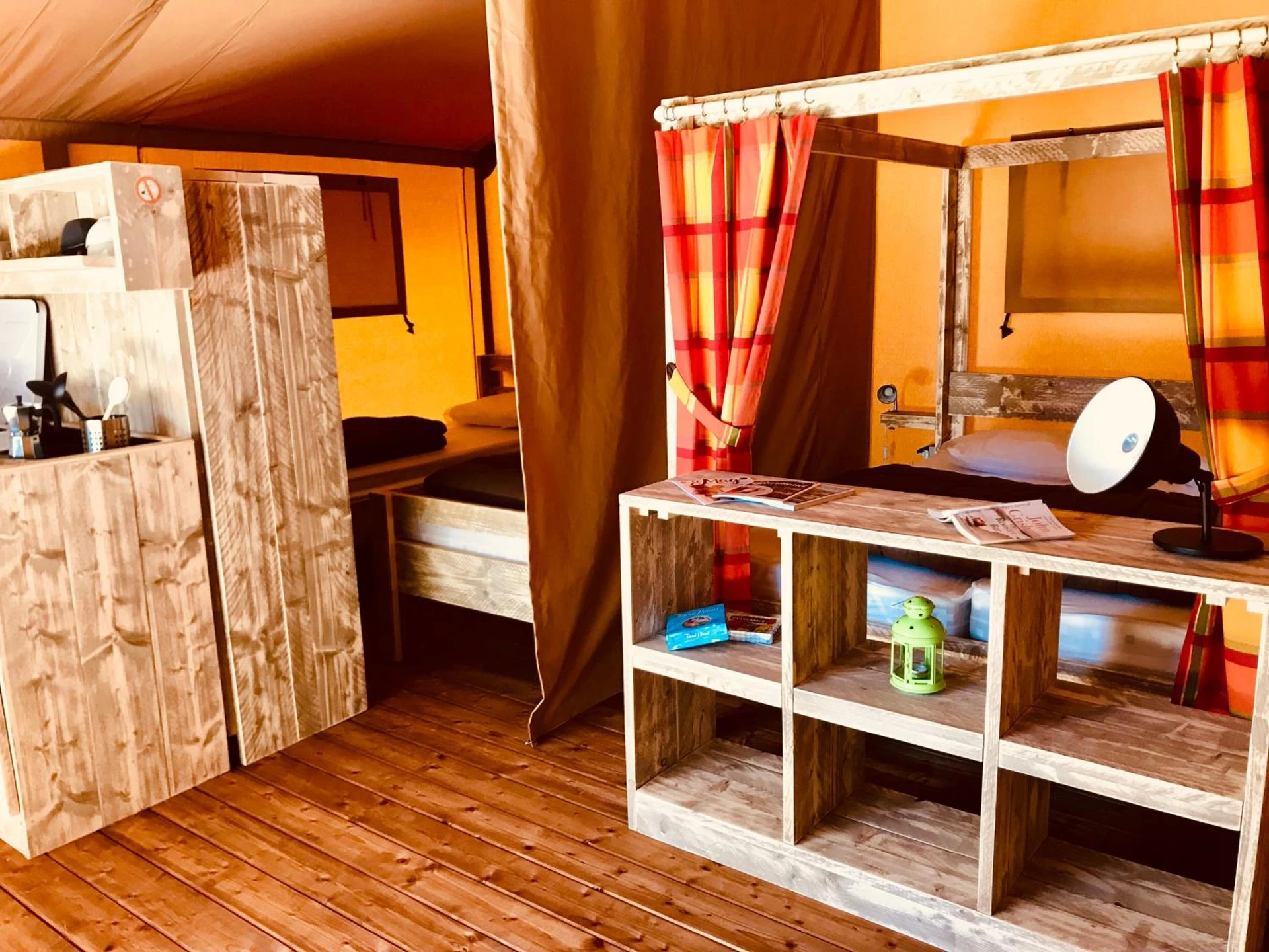 Chambre disponible pour un séminaire d'entreprise à O2 Camping - Longueville