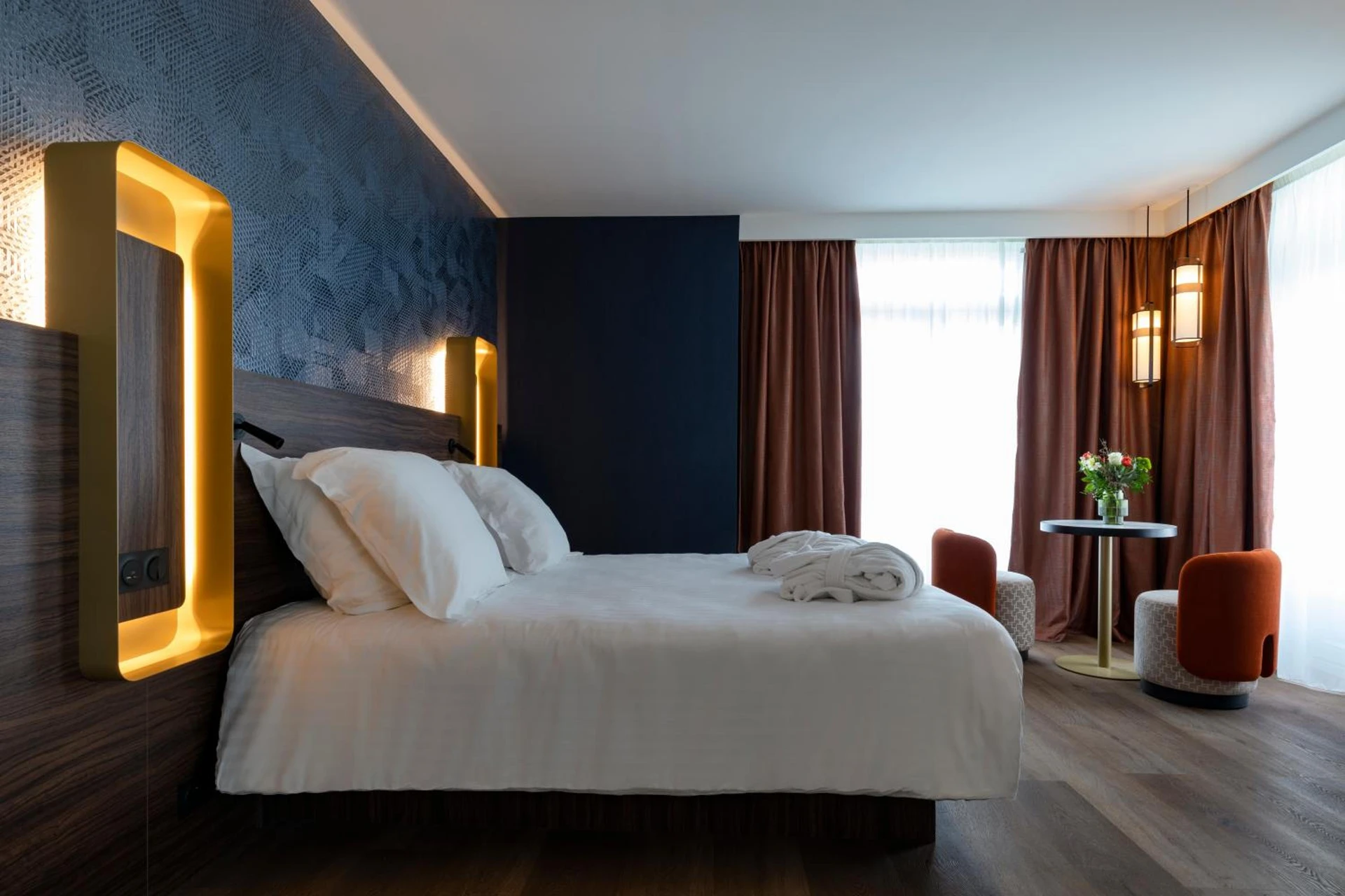 Magnifique chambre pour un séminaire d'entreprise à Hôtel & Spa Oceania Le Conti - Brest