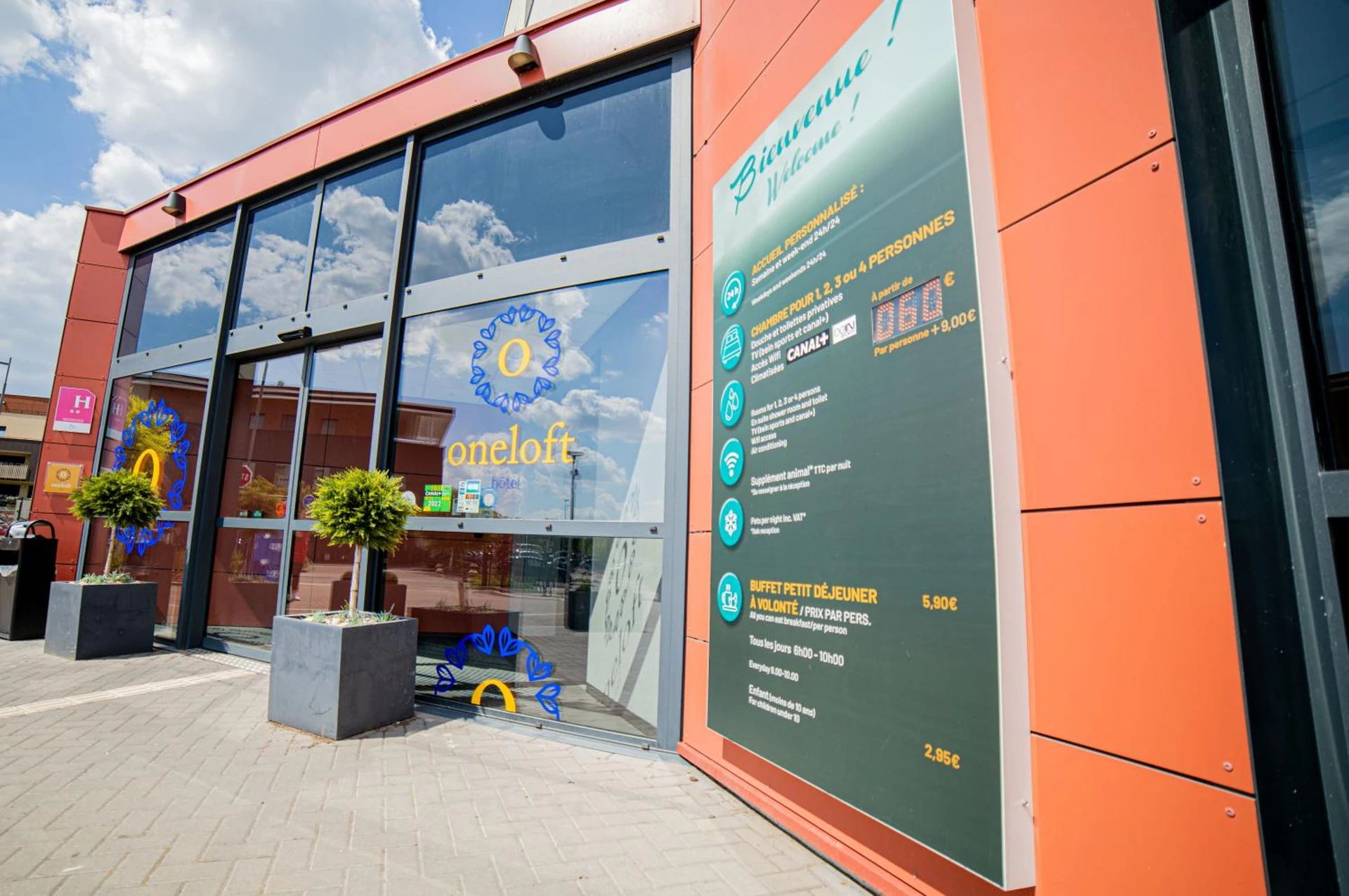 Chambre à Oneloft Hotel - Organiser un séminaire d'entreprise à Obernai