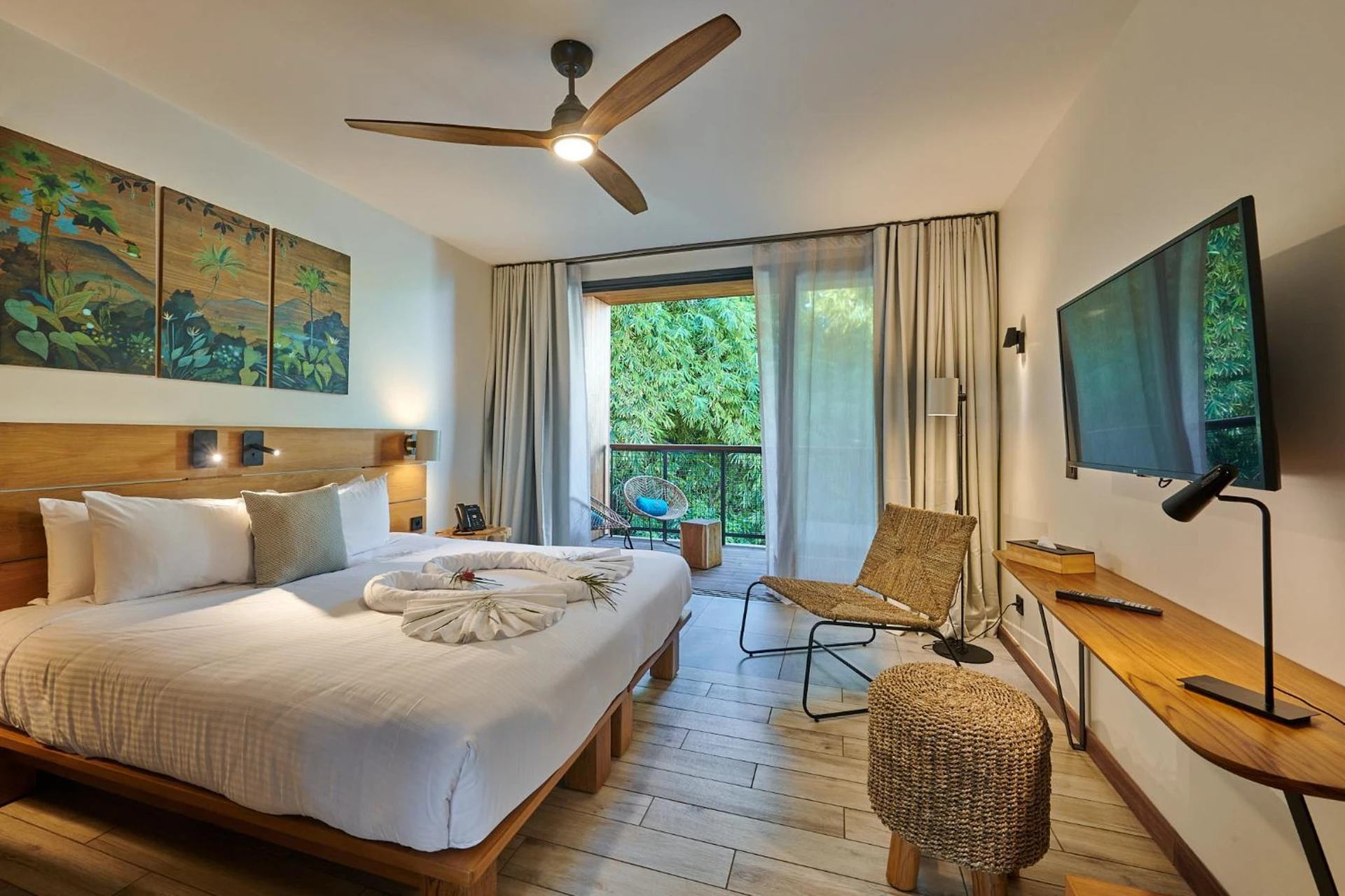 Chambre disponible pour un séminaire d'entreprise à Papangue Hôtel & Spa - L'Étang-Salé