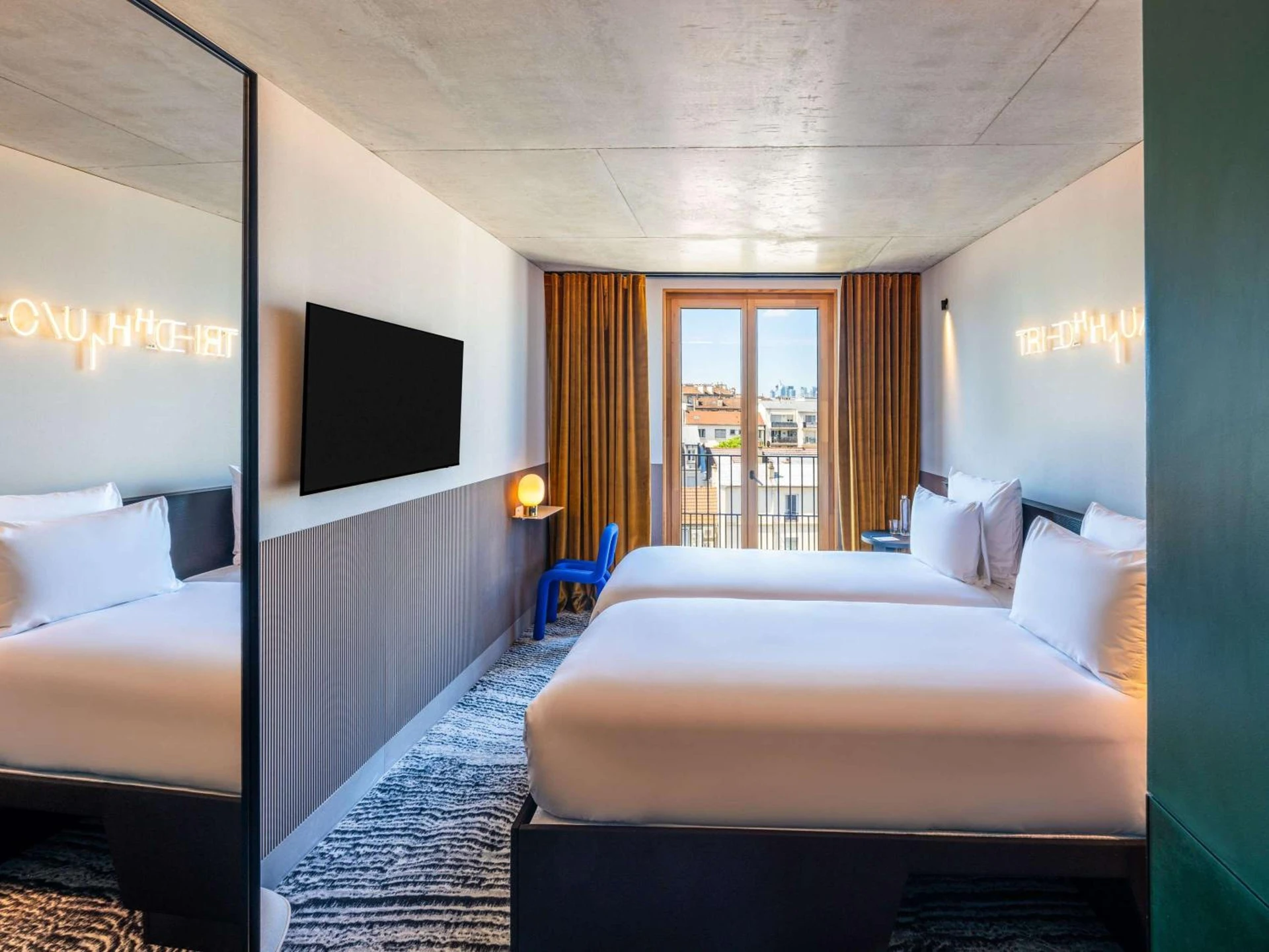Chambre disponible pour un séminaire d'entreprise à TRIBE Paris Clichy - Clichy
