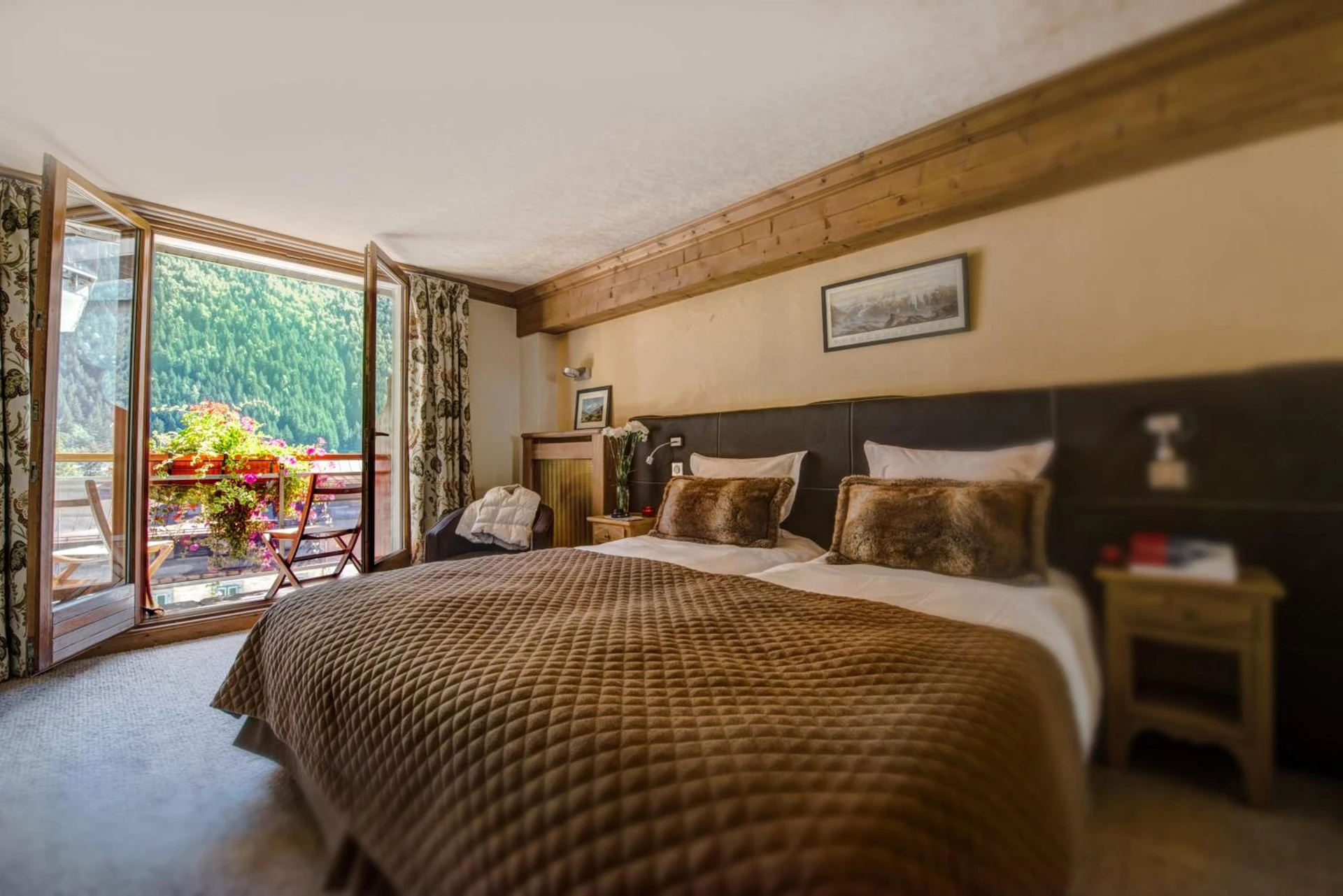Chambre disponible pour un séminaire d'entreprise à Park Hotel Suisse & Spa - Chamonix-Mont-Blanc