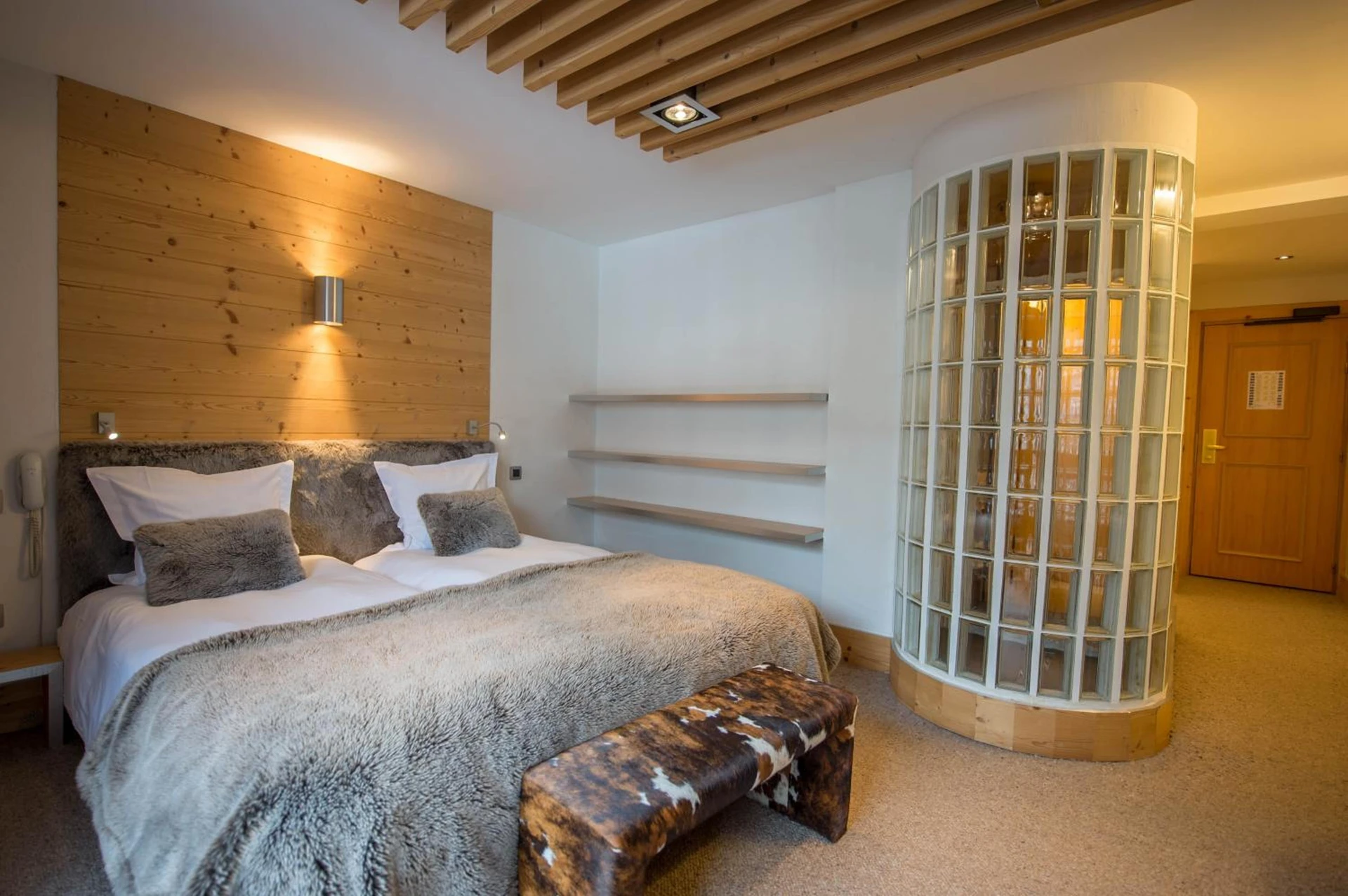 Chambre disponible pour un séminaire d'entreprise à Park Hotel Suisse & Spa - Chamonix-Mont-Blanc