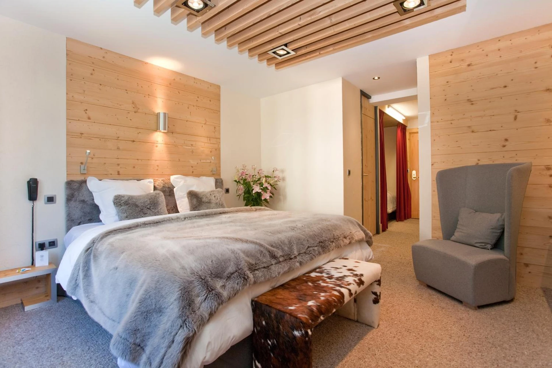 Chambre disponible pour un séminaire d'entreprise à Park Hotel Suisse & Spa - Chamonix-Mont-Blanc