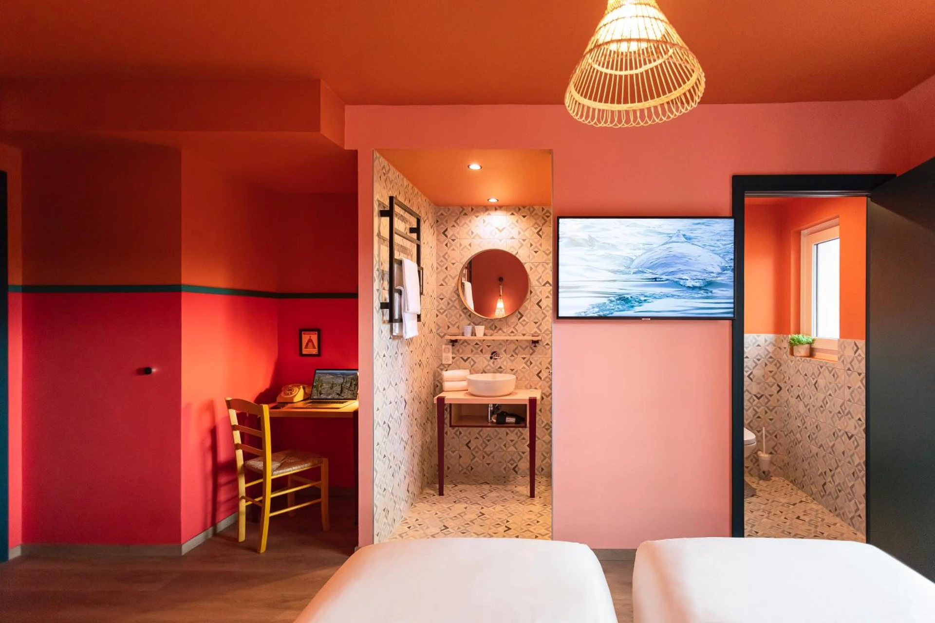 Chambre disponible pour un séminaire d'entreprise à PAUL & PIA - Welcome Home Hotel - Colmar