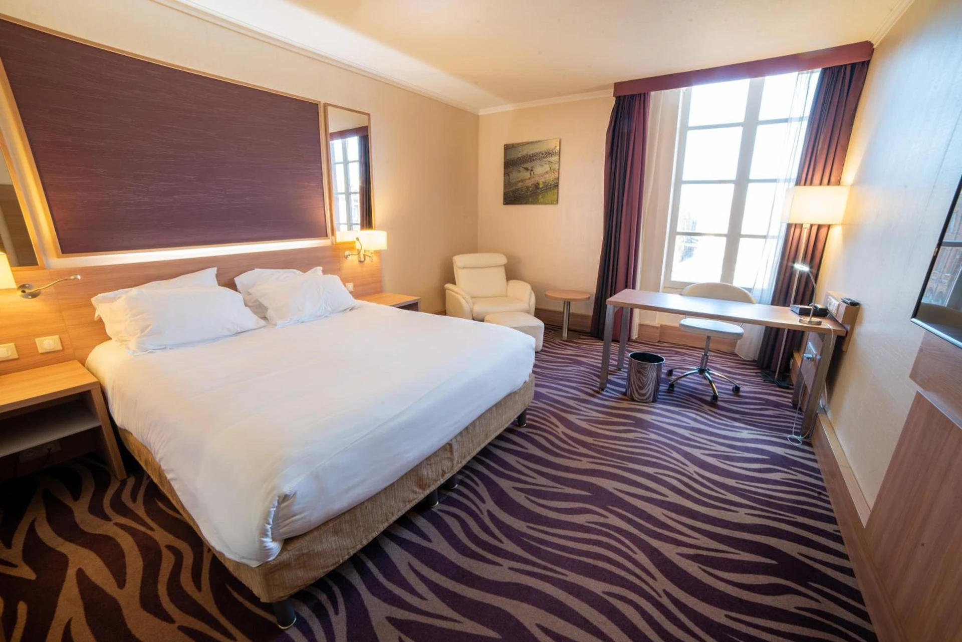 Chambre à Plaza Hotel Capitole Toulouse - Organiser un séminaire d'entreprise à Toulouse