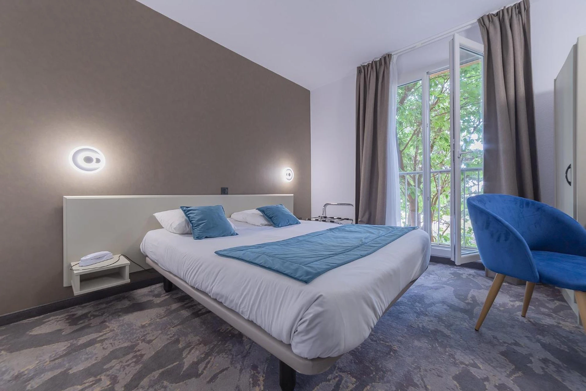 Chambre disponible pour un séminaire d'entreprise à The Originals City, Relax'Otel & Spa, Le Barcarès - Le Barcarès