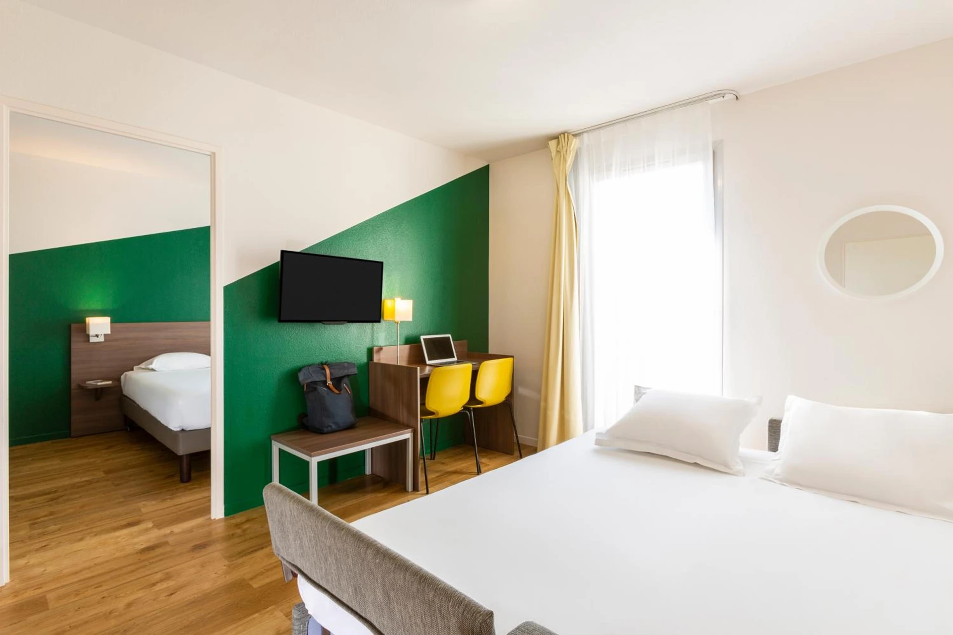 Chambre disponible pour un séminaire d'entreprise à Aparthotel Adagio Access Carrières Sous Poissy - Carrières-sous-Poissy