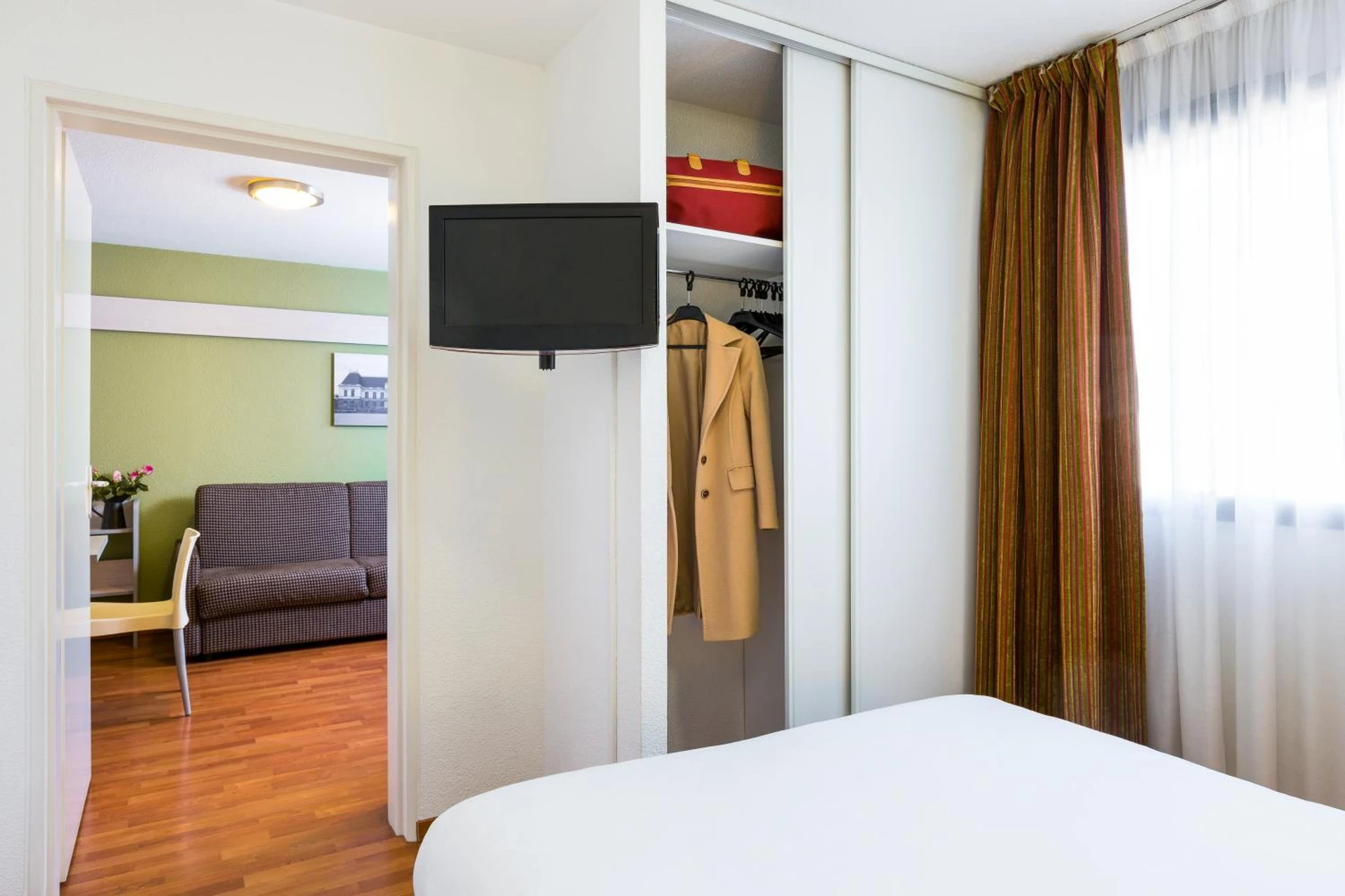 Chambre disponible pour un séminaire d'entreprise à Aparthotel Adagio Access Rennes Centre - Rennes