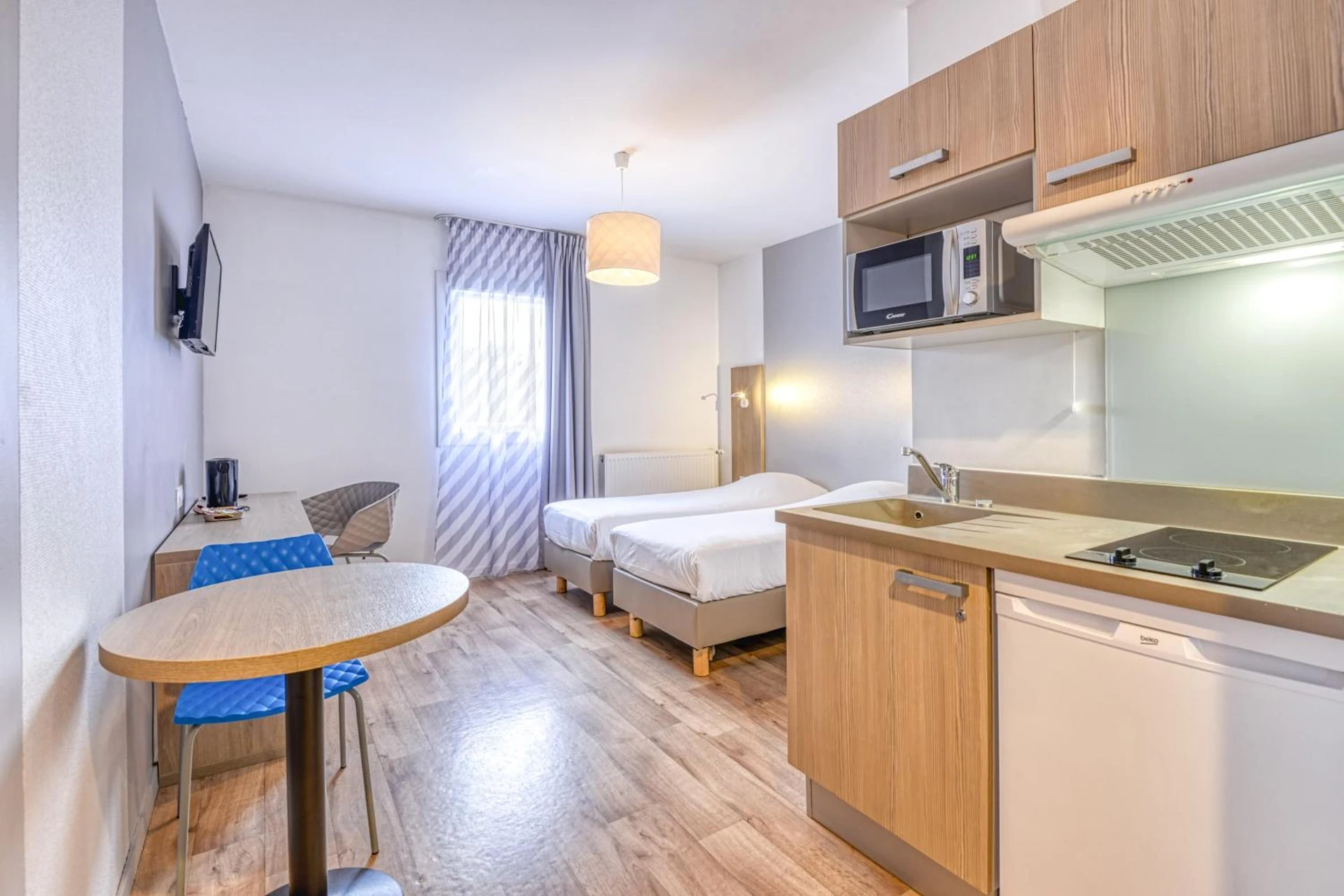 Chambre disponible pour un séminaire d'entreprise à Aparthotel Adagio Access Saint Nazaire - Saint-Nazaire