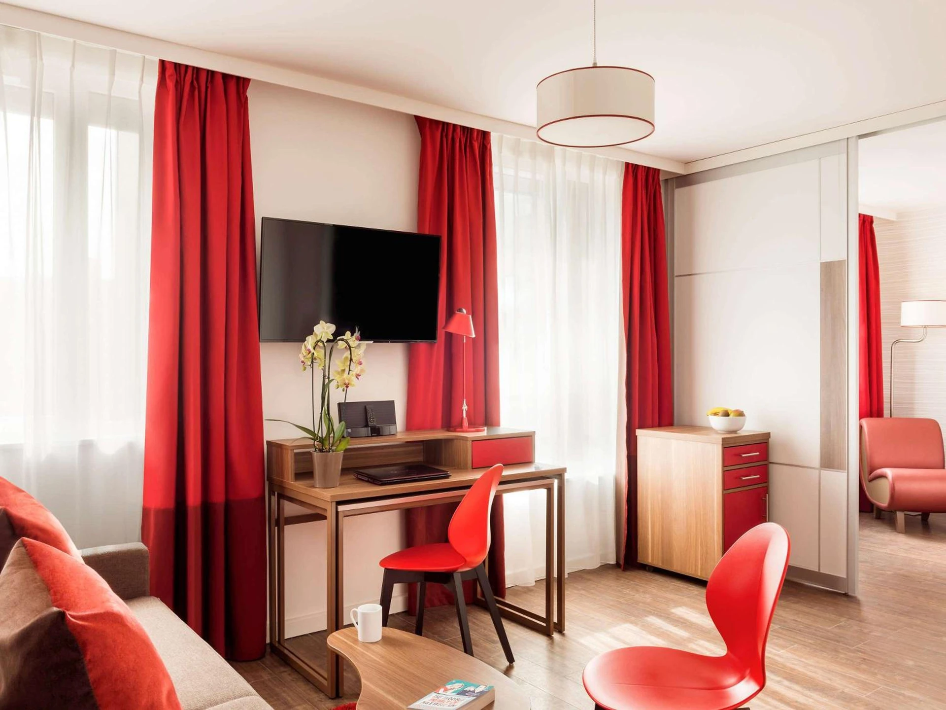 Chambre disponible pour un séminaire d'entreprise à Aparthotel Adagio La Defense Courbevoie - Courbevoie
