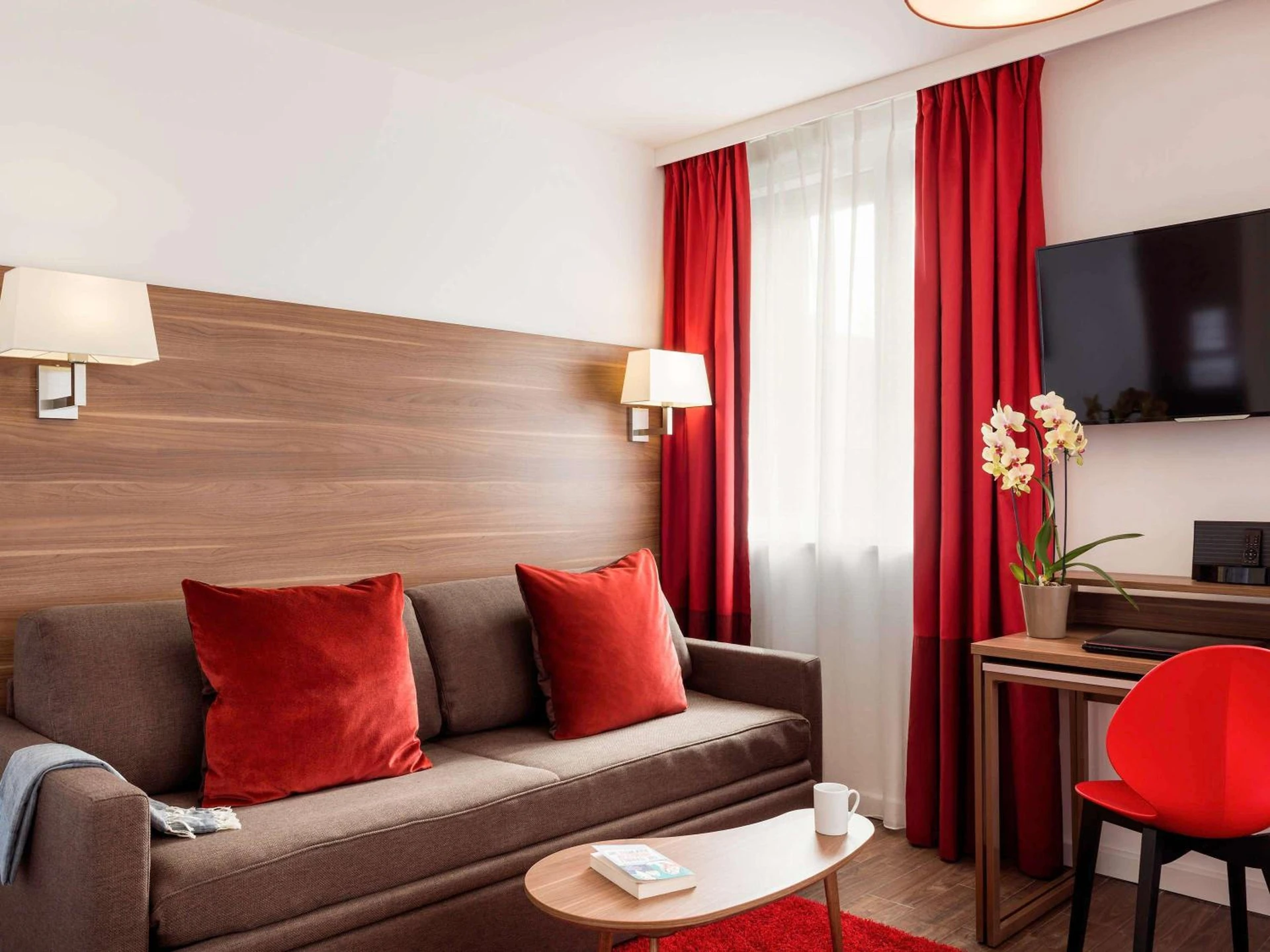Chambre disponible pour un séminaire d'entreprise à Aparthotel Adagio La Defense Courbevoie - Courbevoie