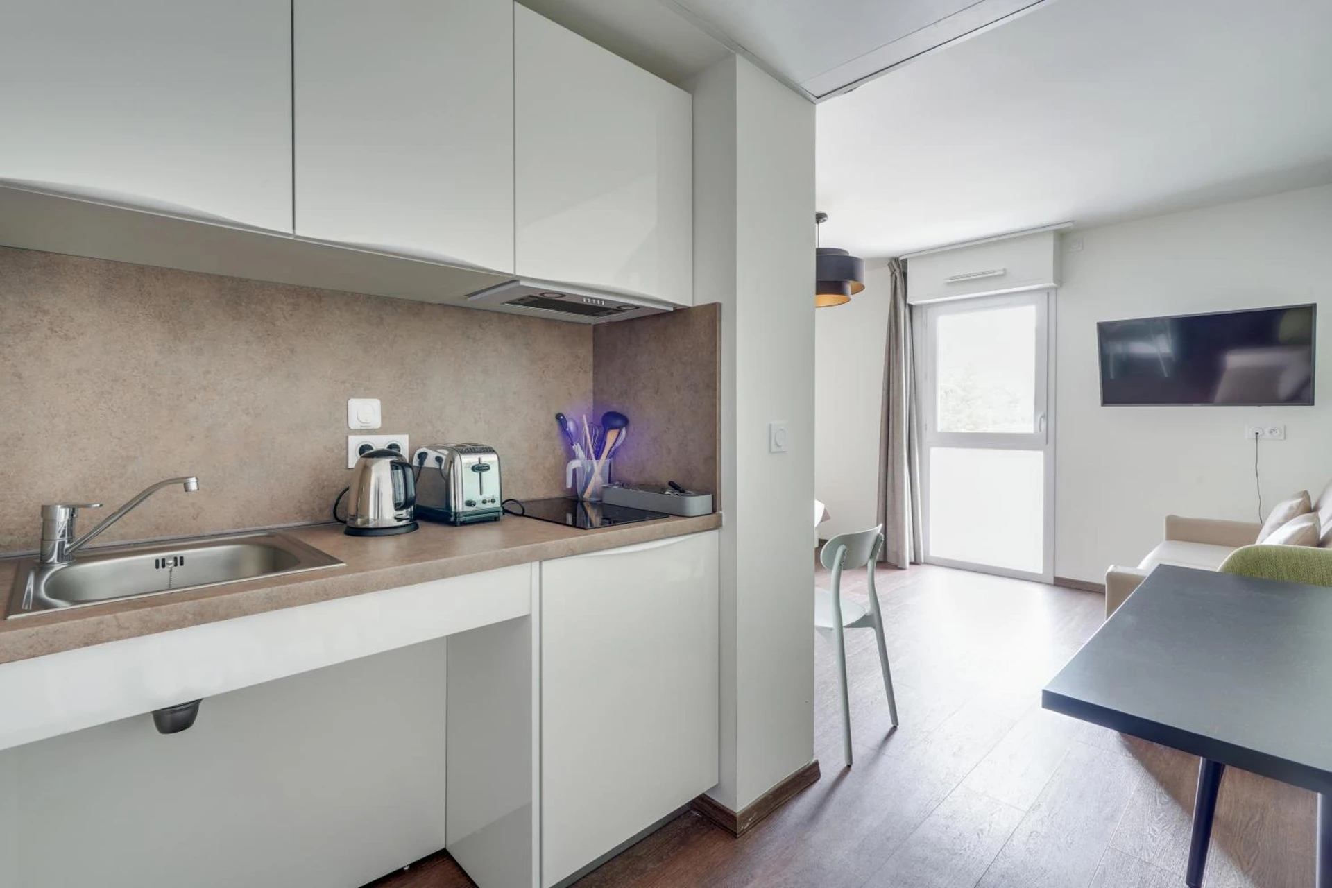 Chambre disponible pour un séminaire d'entreprise à All Suites Appart Hôtel Massy Palaiseau - Palaiseau