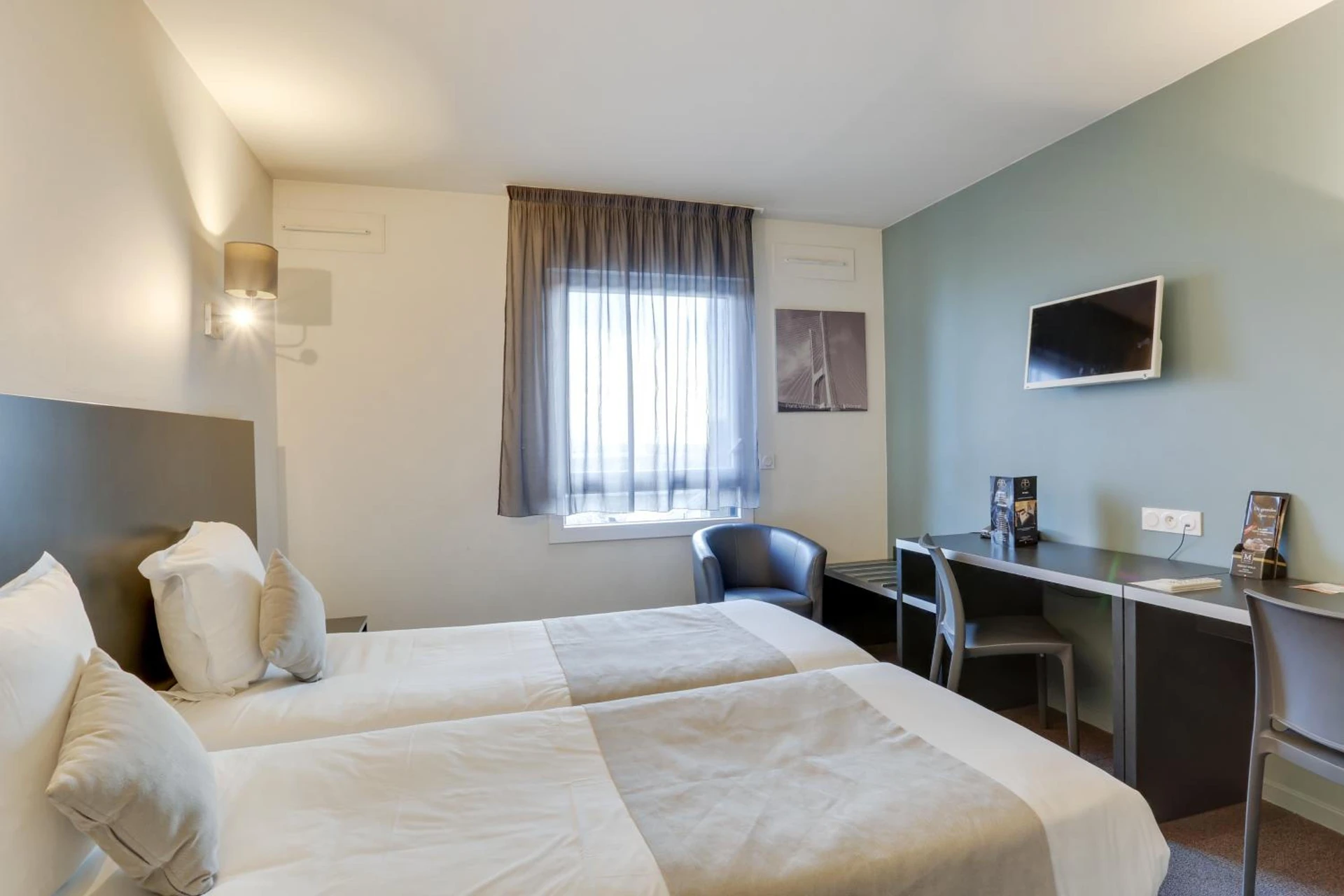 Chambre disponible pour un séminaire d'entreprise à All Suites Appart Hôtel Aéroport Paris Orly – Rungis - Rungis