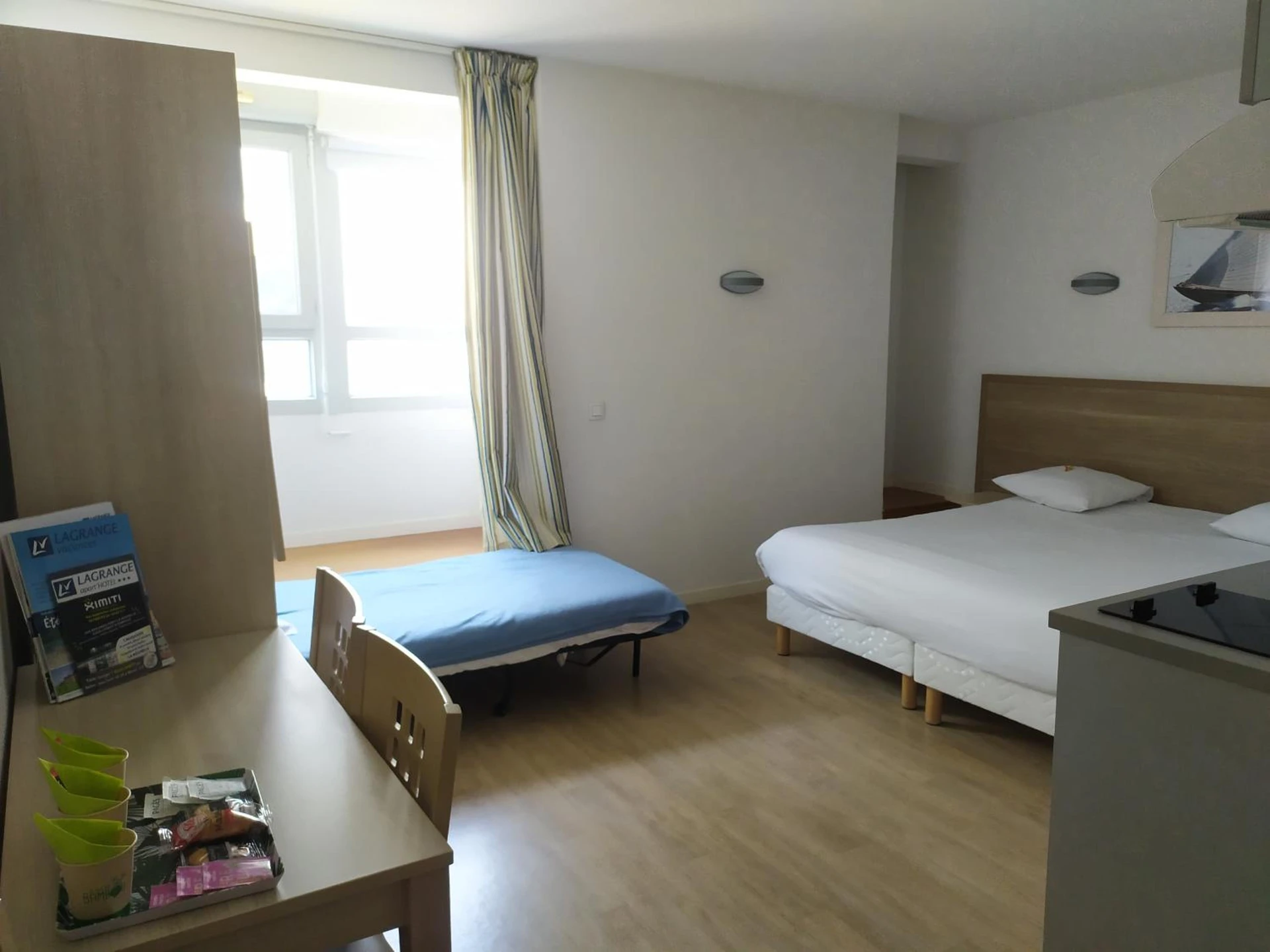Chambre disponible pour un séminaire d'entreprise à Lagrange Apart'Hotel l’Escale Marine - La Rochelle