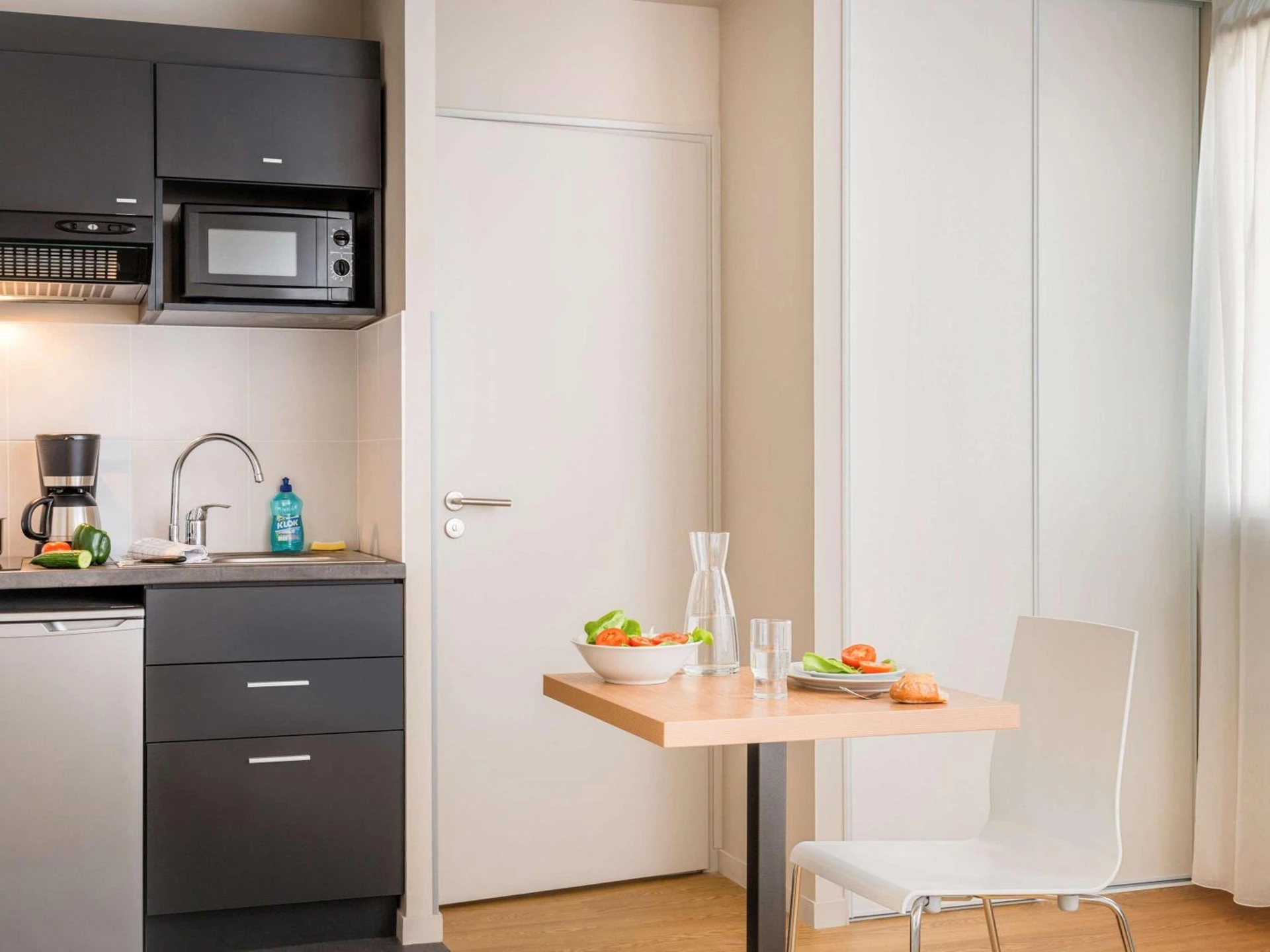 Chambre disponible pour un séminaire d'entreprise à Aparthotel Adagio Access Dijon République - Dijon