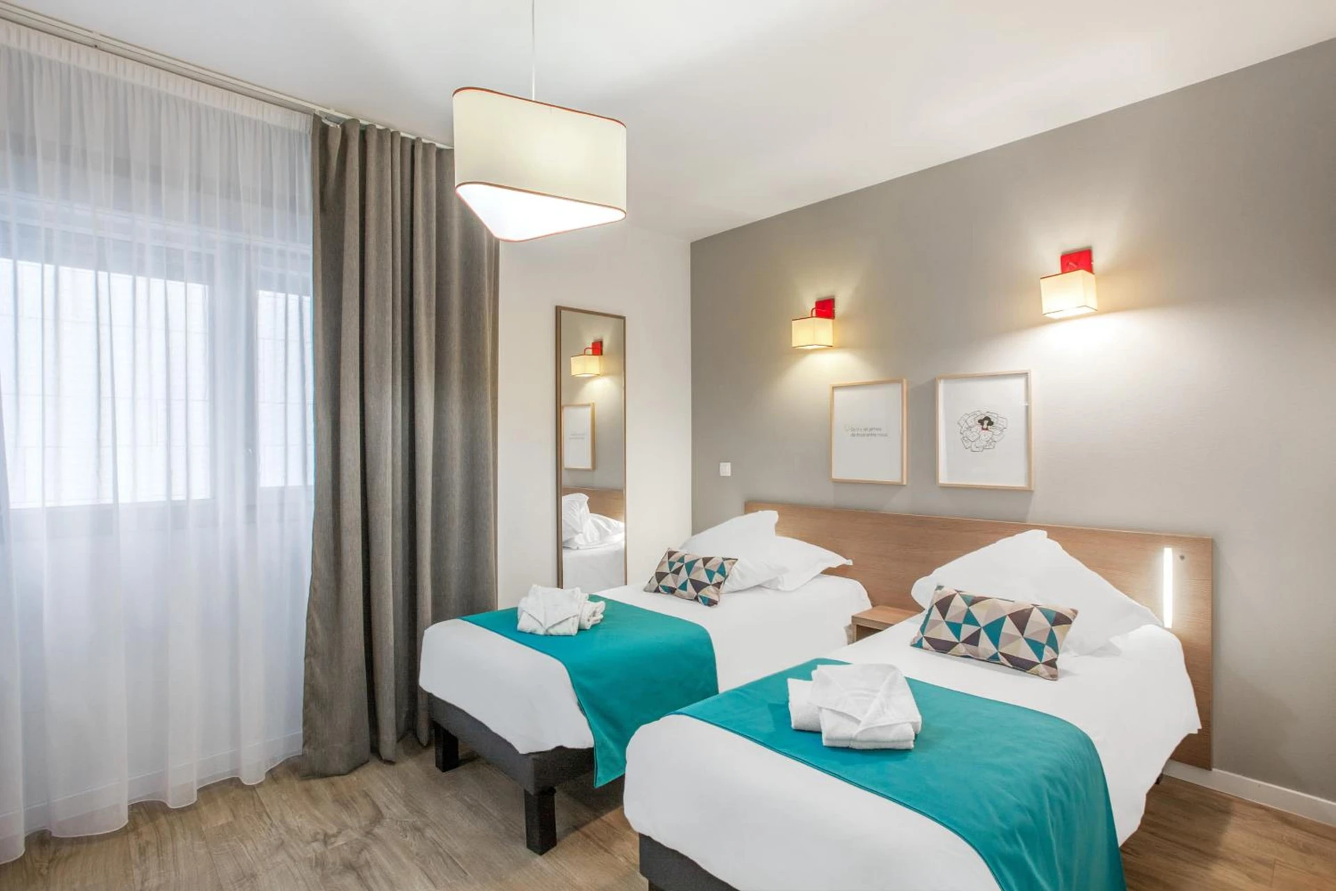 Chambre disponible pour un séminaire d'entreprise à Appart'City Classic Annemasse Centre - Pays de Genève - Annemasse