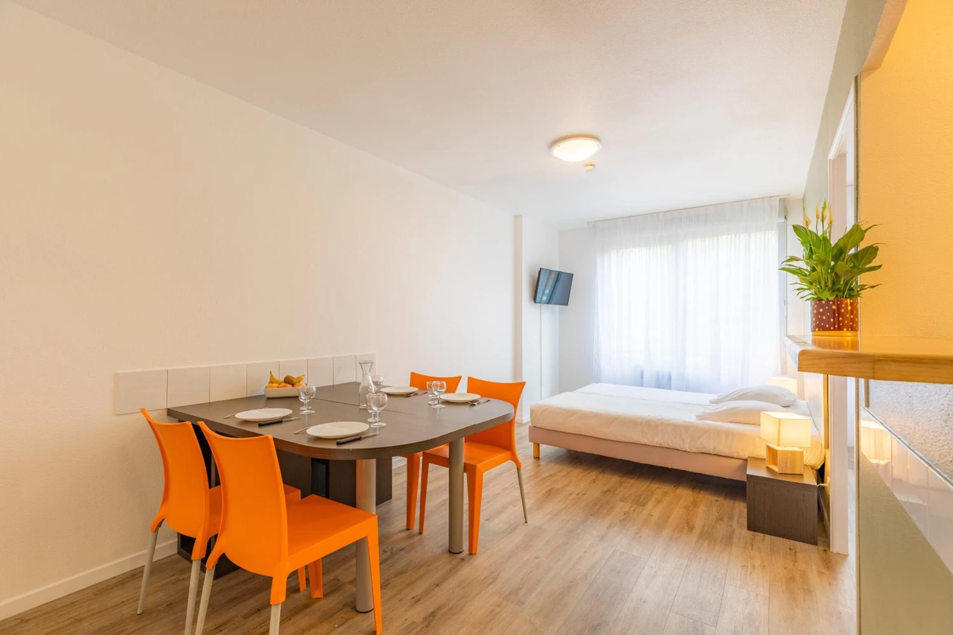 Chambre disponible pour un séminaire d'entreprise à Appart'City Classic Bourg-en-Bresse - Bourg-en-Bresse