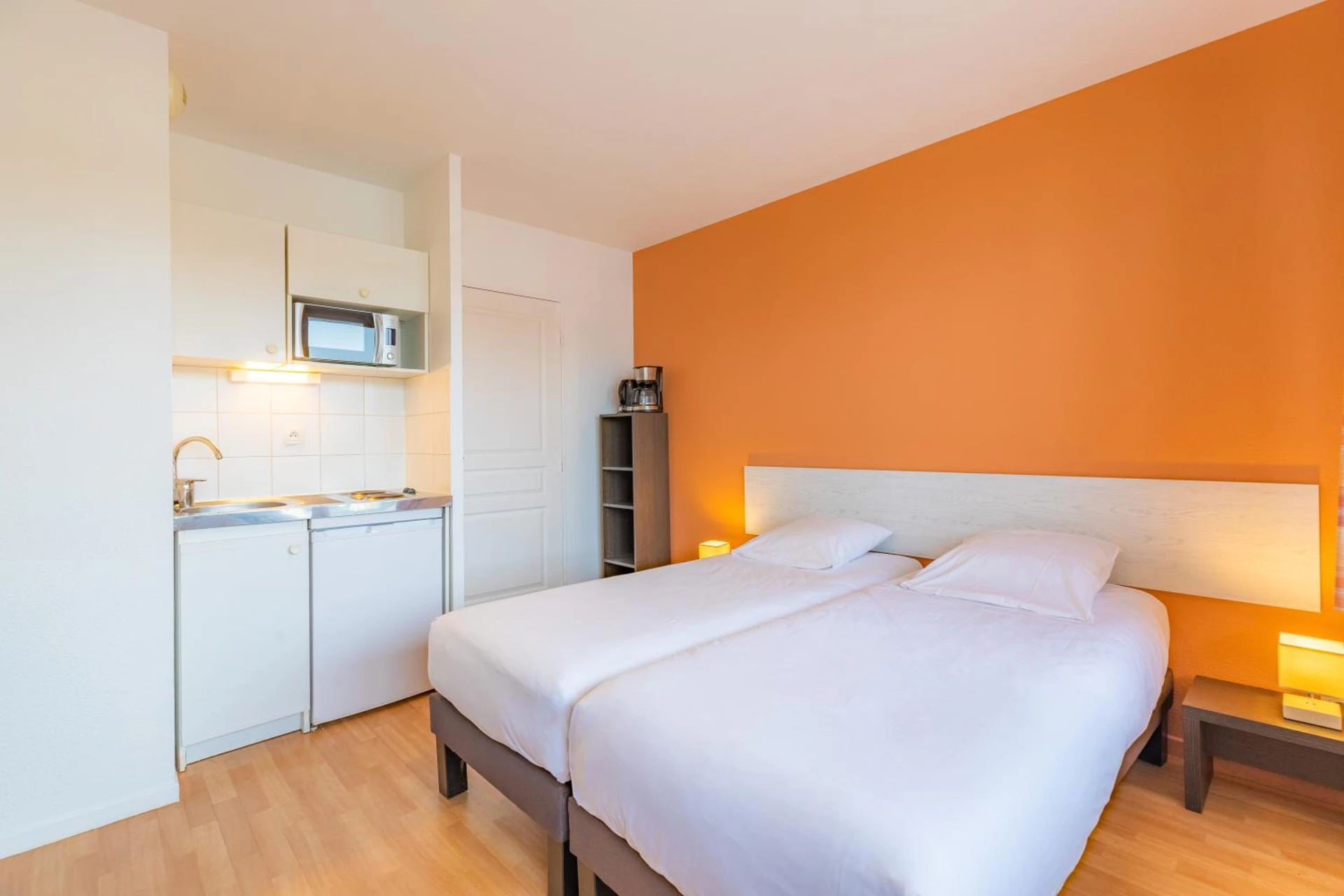 Chambre disponible pour un séminaire d'entreprise à Appart'City Classic Bourg-en-Bresse - Bourg-en-Bresse