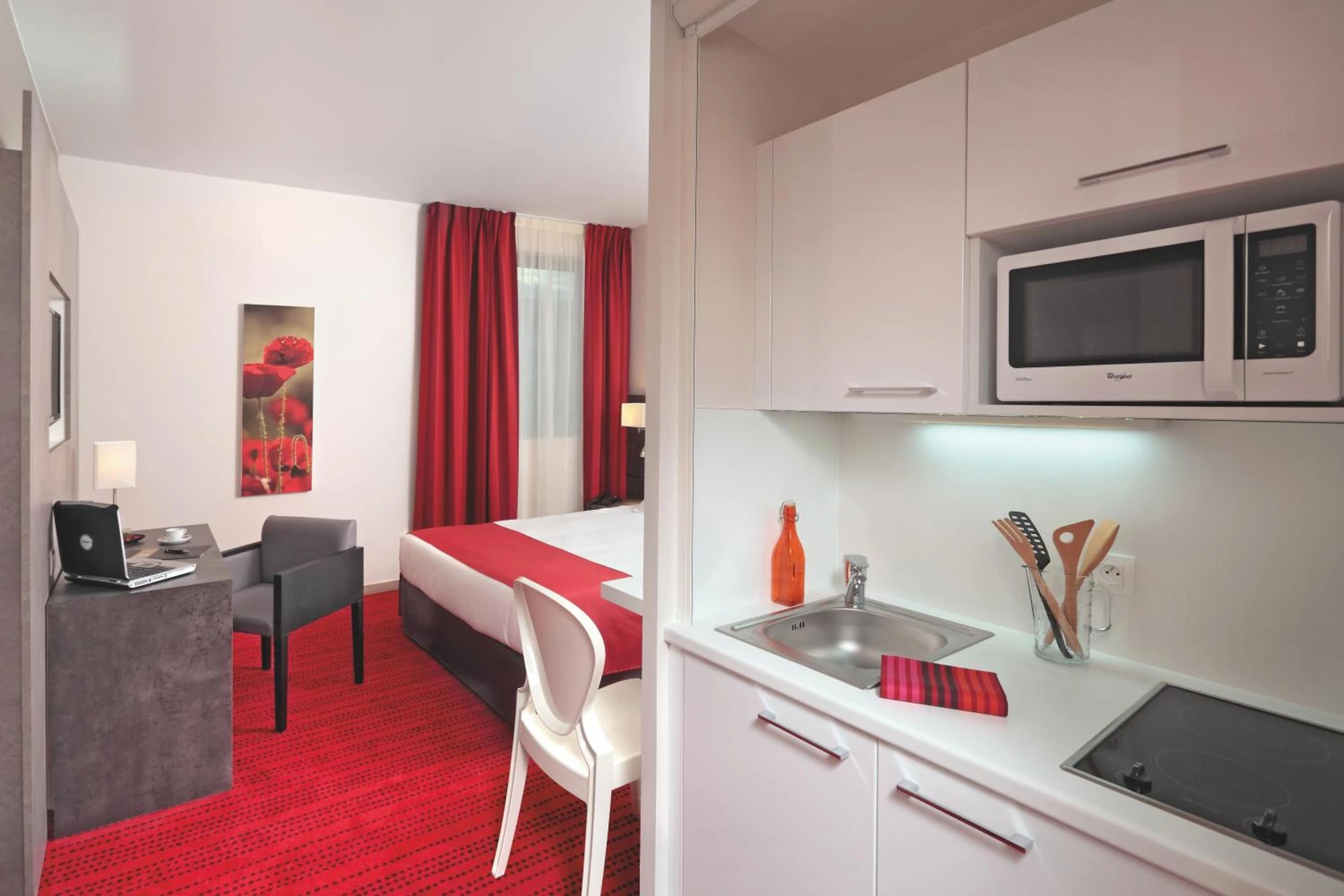Chambre disponible pour un séminaire d'entreprise à Appart'City Confort Grenoble Inovallée - Montbonnot-Saint-Martin