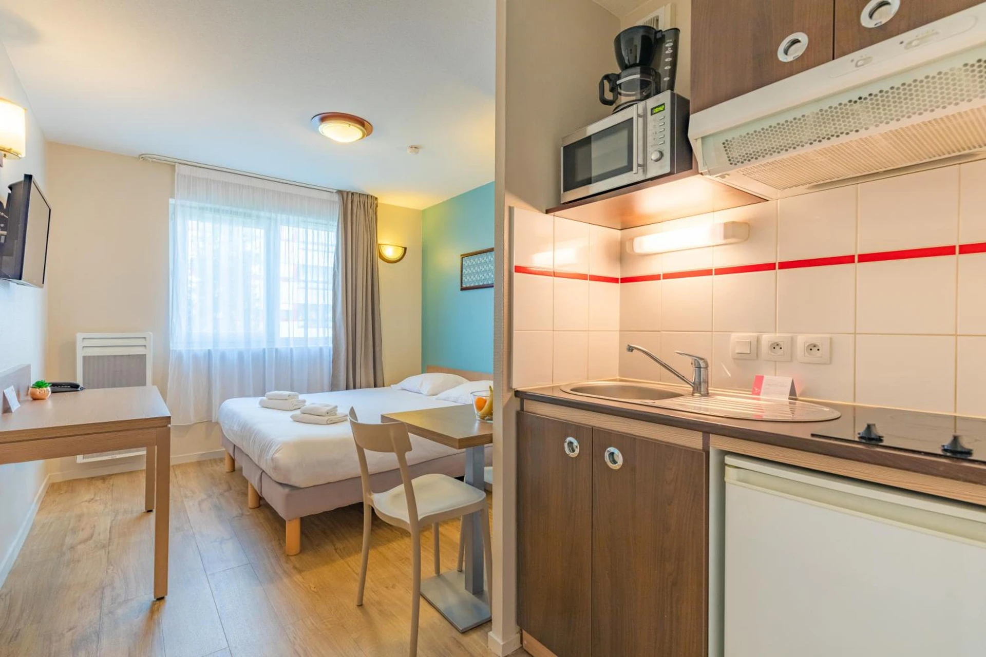 Chambre disponible pour un séminaire d'entreprise à Appart'City Classic La Roche sur Yon Centre - La Roche-sur-Yon