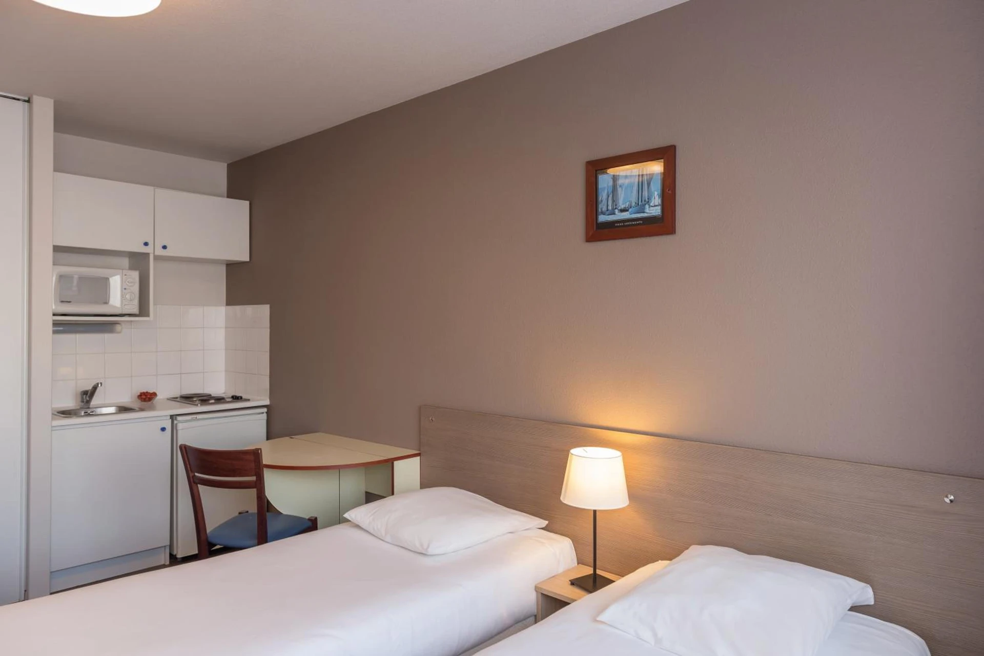 Magnifique chambre pour un séminaire d'entreprise à Appart'City Classic La Rochelle Centre - La Rochelle
