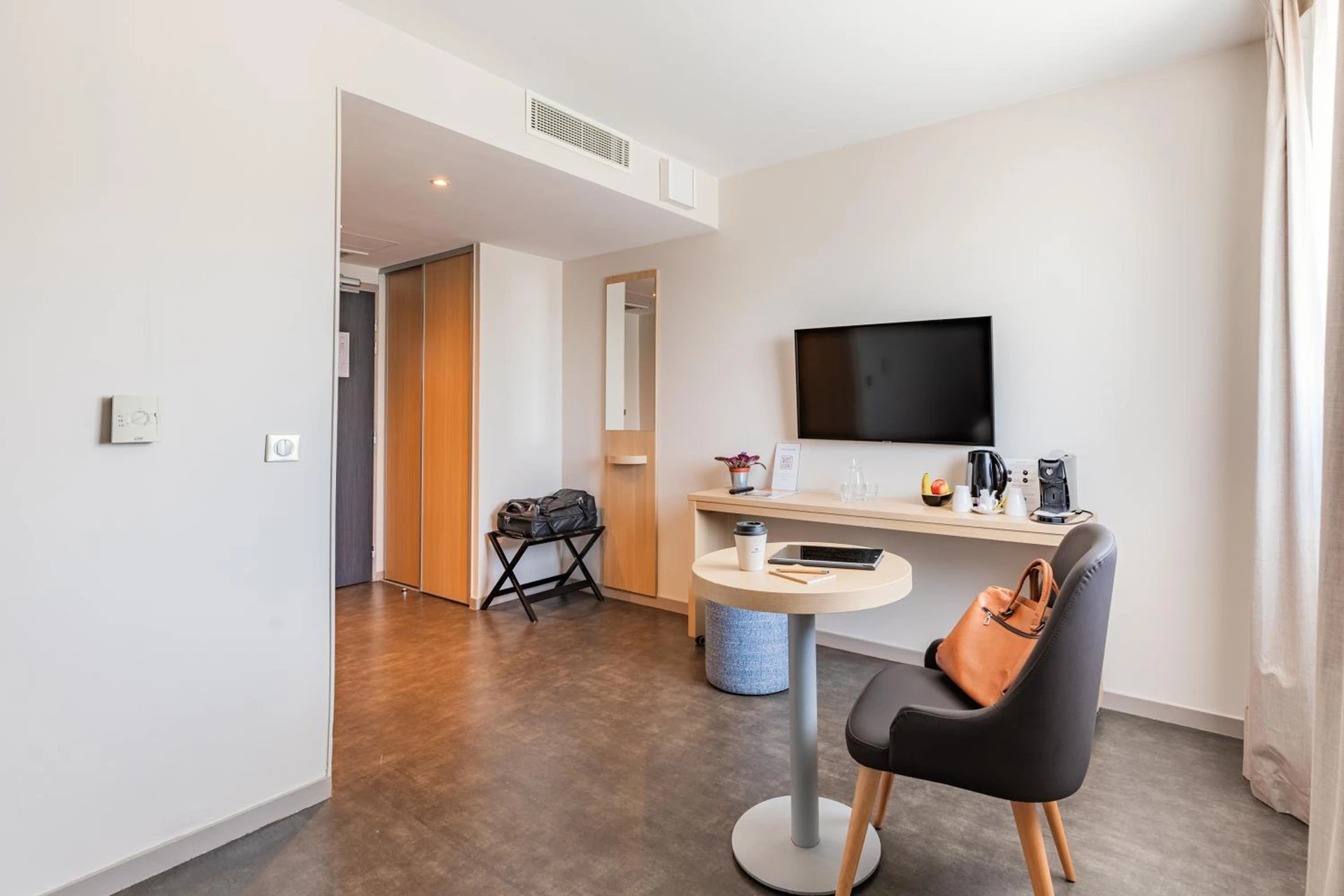 Chambre disponible pour un séminaire d'entreprise à Appart’City Confort Lyon Cité Internationale - Caluire-et-Cuire