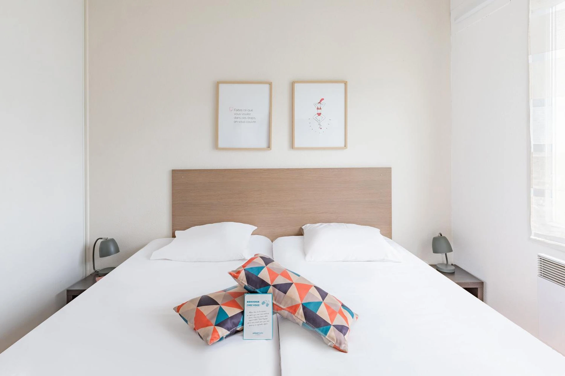 Chambre disponible pour un séminaire d'entreprise à Appart'City Classic Thonon Les Bains - Thonon-les-Bains