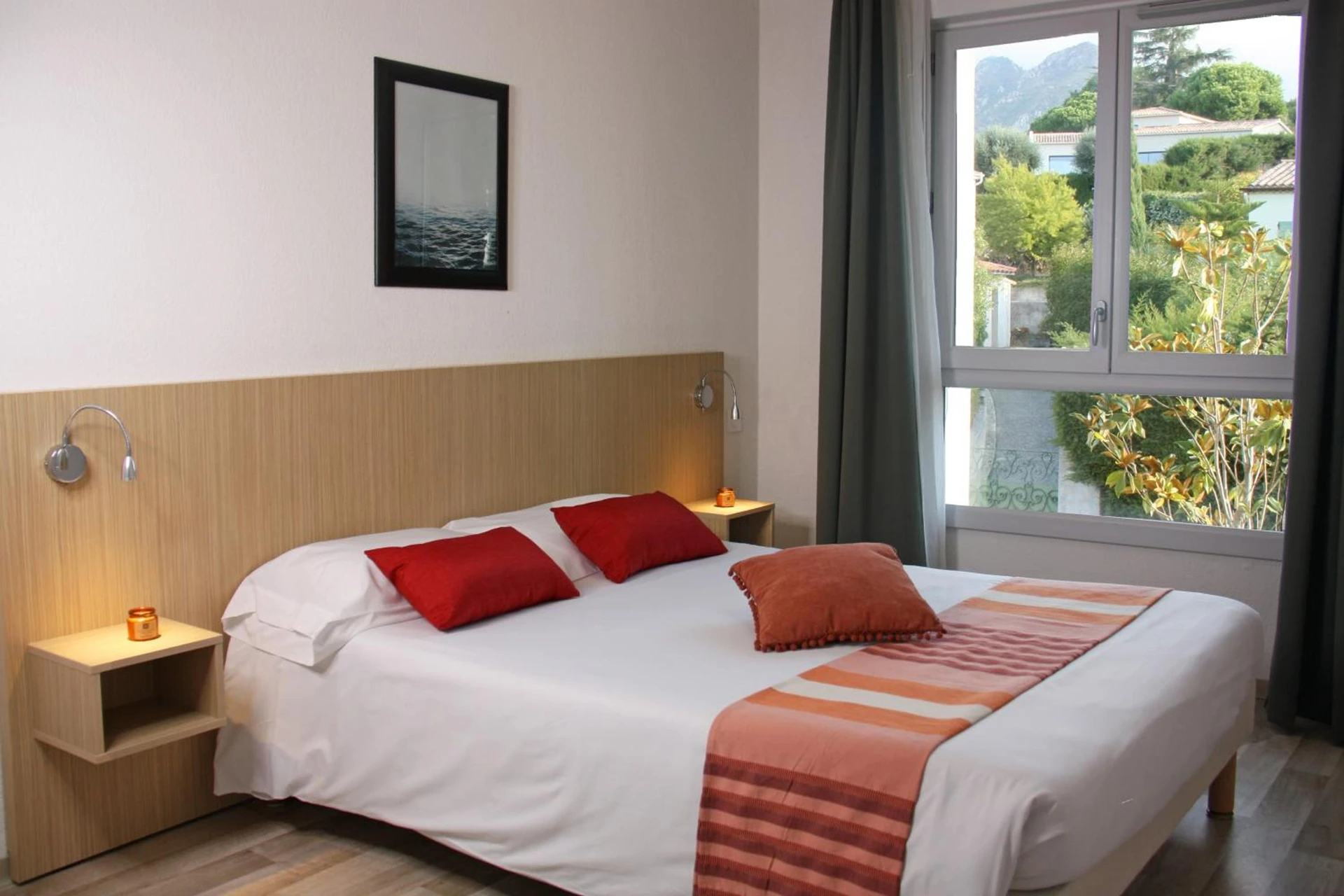 Chambre disponible pour un séminaire d'entreprise à Résidence Bella Vista by Azureva - Roquebrune-Cap-Martin