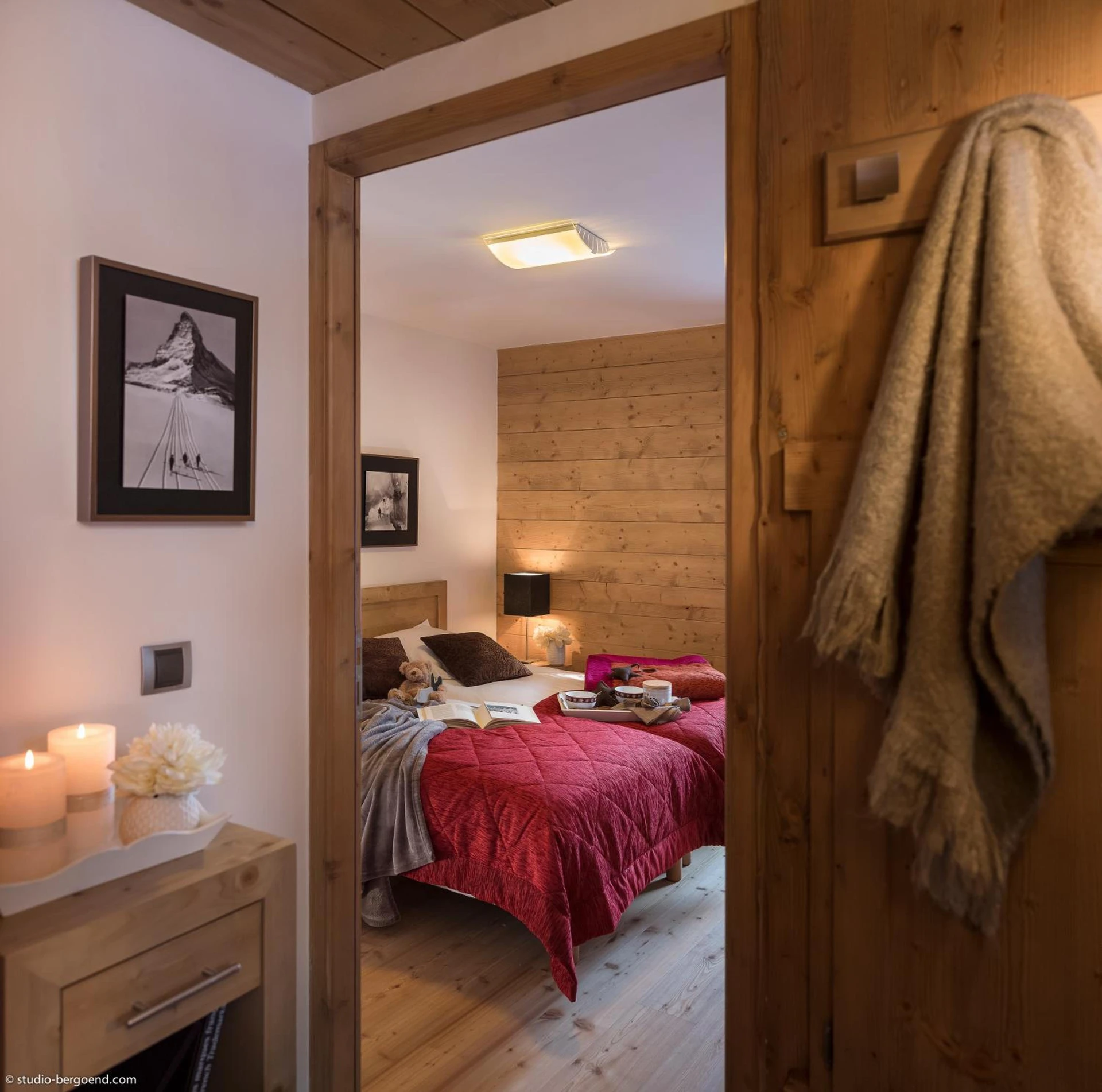 Magnifique chambre pour un séminaire d'entreprise à CGH Résidence Boutique Le Lodge des Neiges - Tignes