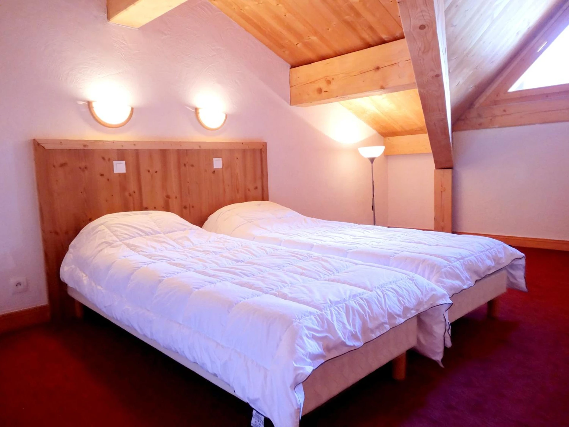Chambre disponible pour un séminaire d'entreprise à Chalet des Neiges Plein Sud - Val Thorens