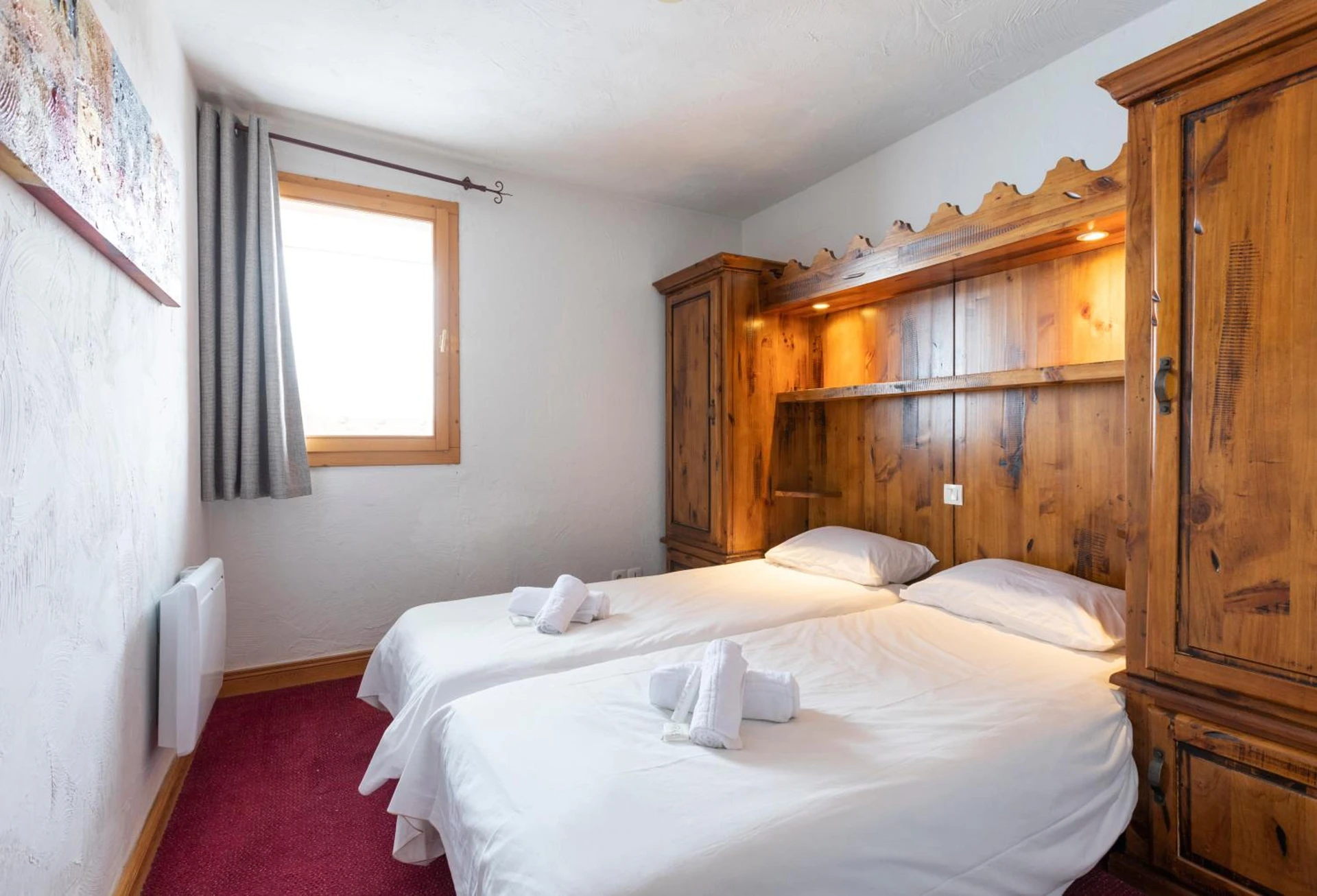 Chambre disponible pour un séminaire d'entreprise à Chalet des Neiges Plein Sud - Val Thorens
