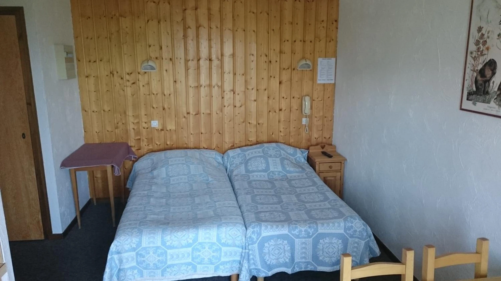 Chambre disponible pour un séminaire d'entreprise à Chalet Gabriel - Saint-Gervais-les-Bains