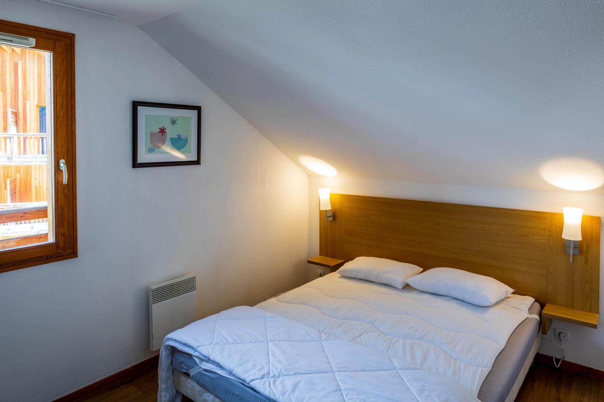 Chambre disponible pour un séminaire d'entreprise à Chalets de Bois Méan - Les Orres