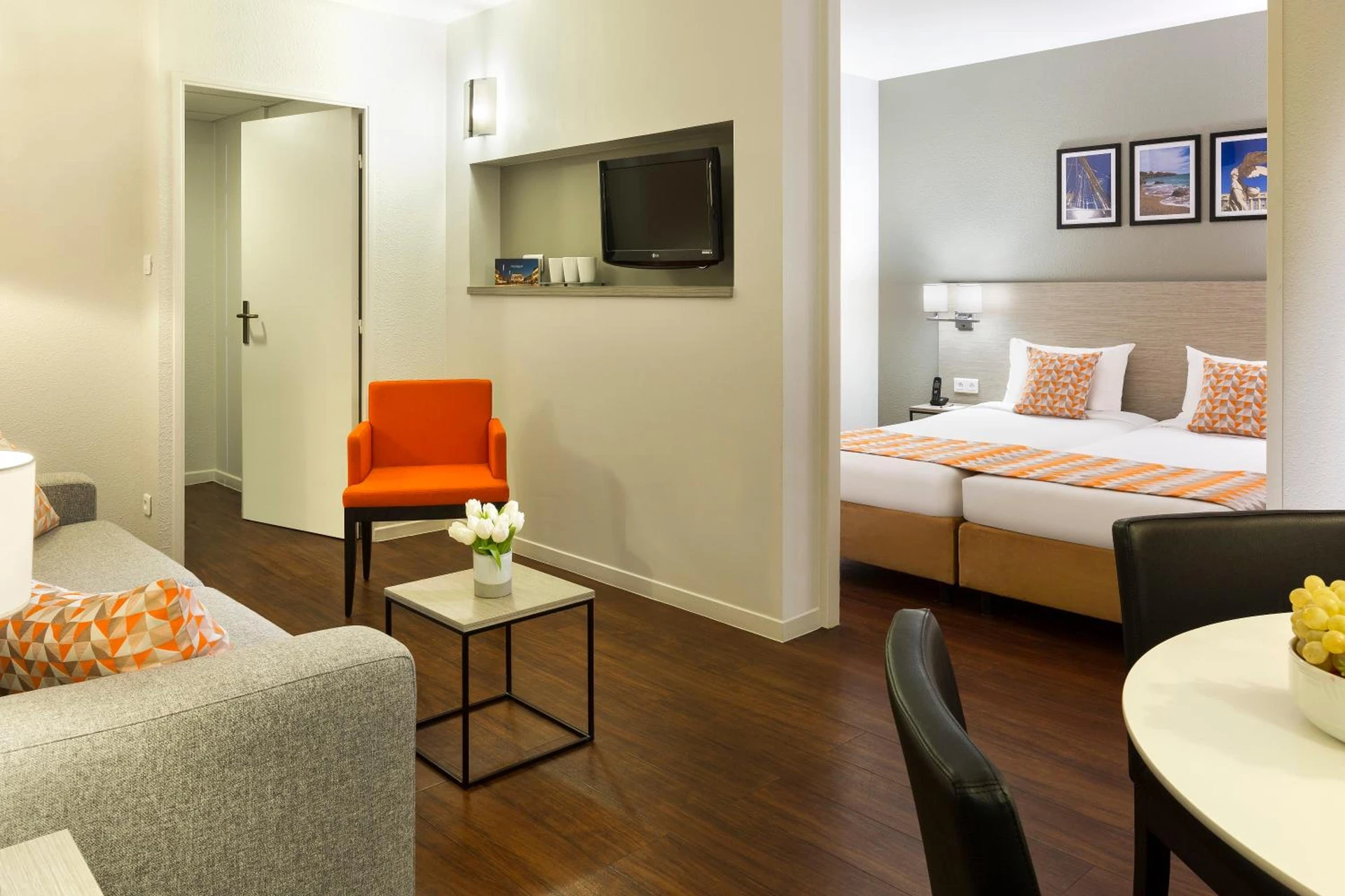 Chambre disponible pour un séminaire d'entreprise à Citadines Antigone Montpellier - Montpellier