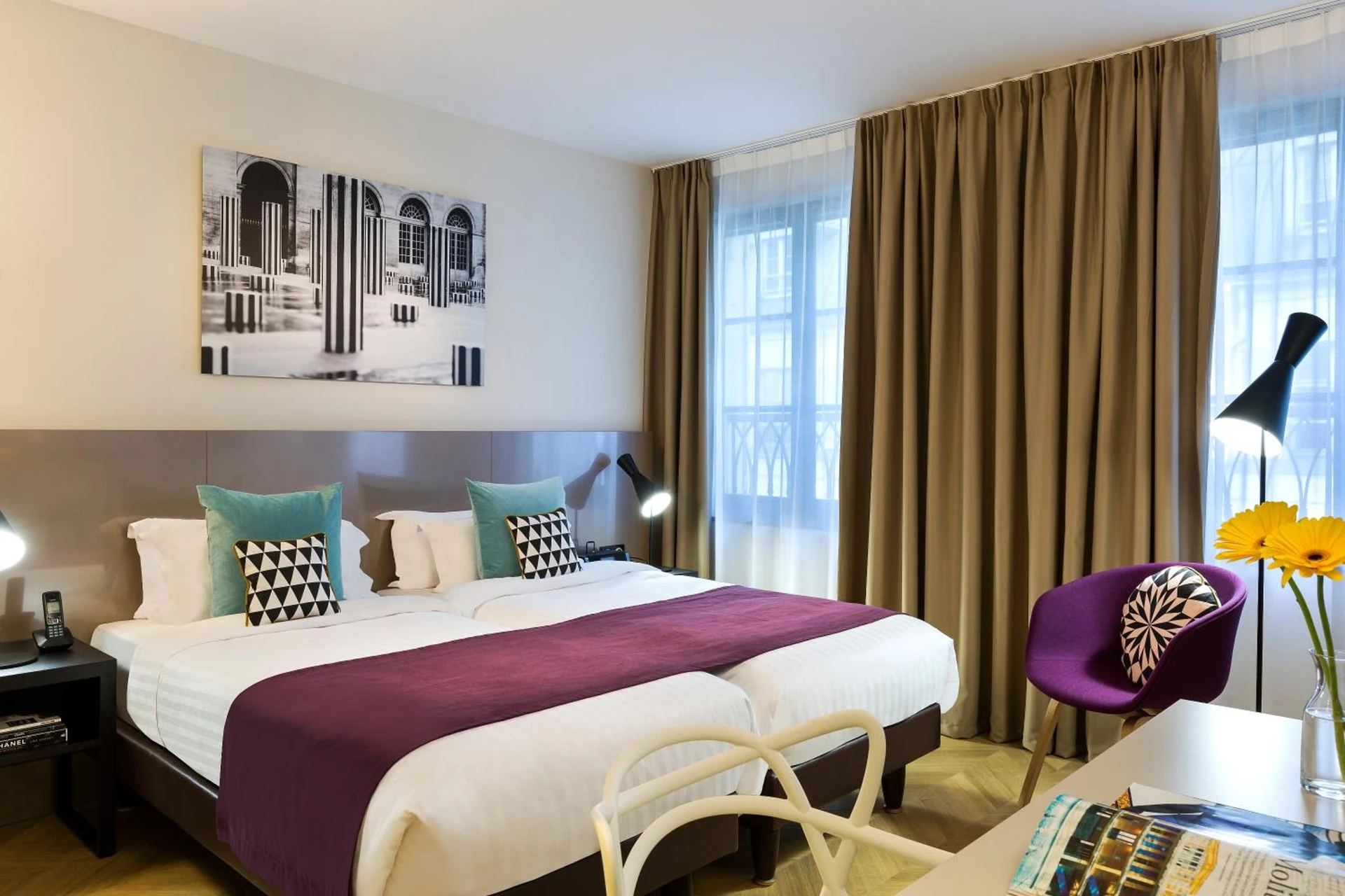 Chambre disponible pour un séminaire d'entreprise à Citadines Opéra Paris - Paris
