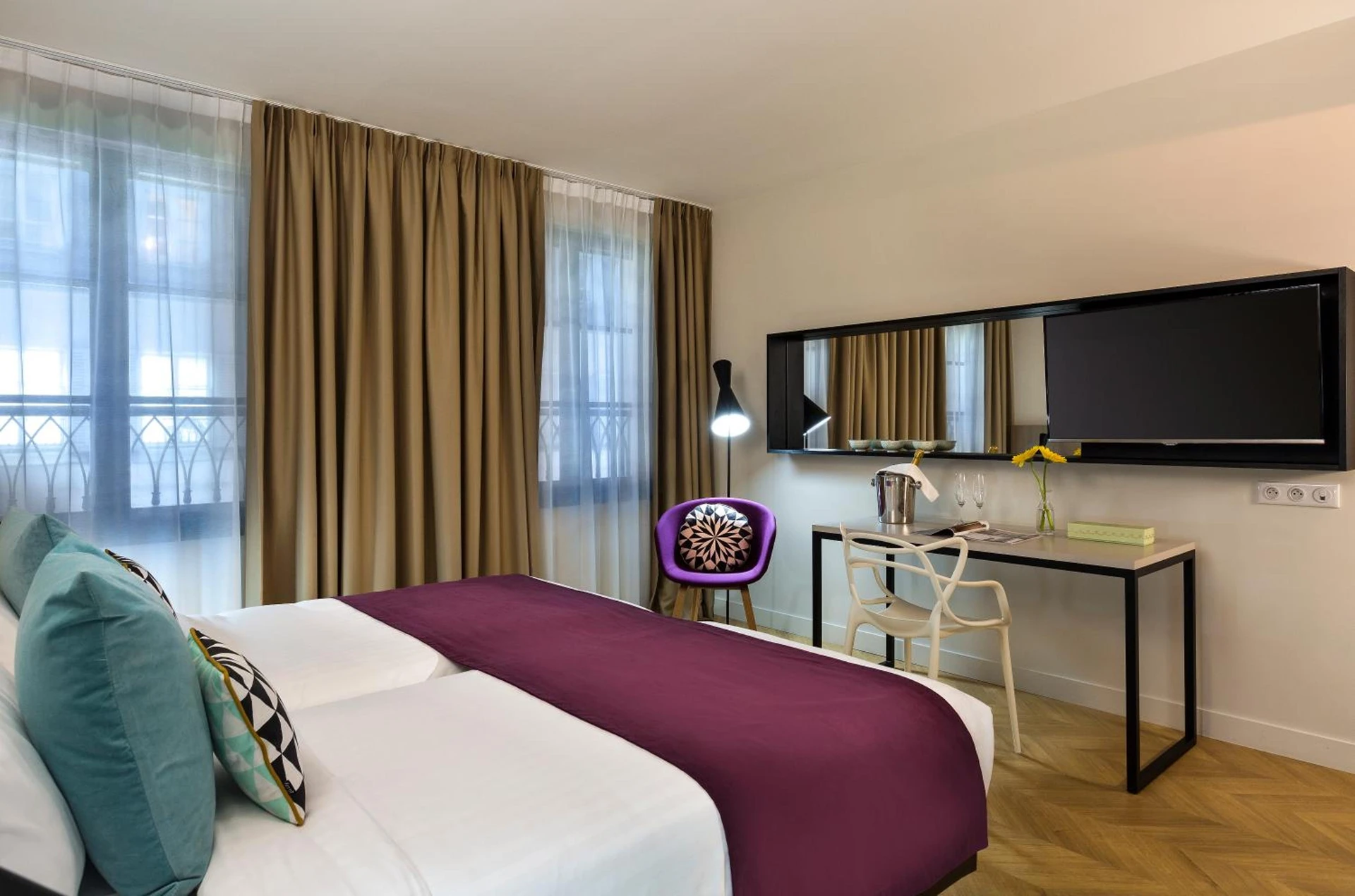 Chambre disponible pour un séminaire d'entreprise à Citadines Opéra Paris - Paris